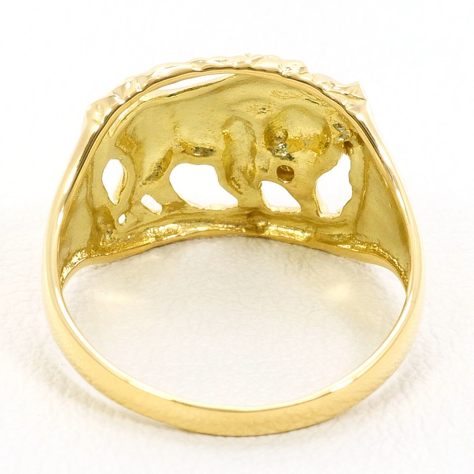 Unbranded Yellow Gold Yellow Gold (18K) Band Ring (Pre-Owned)