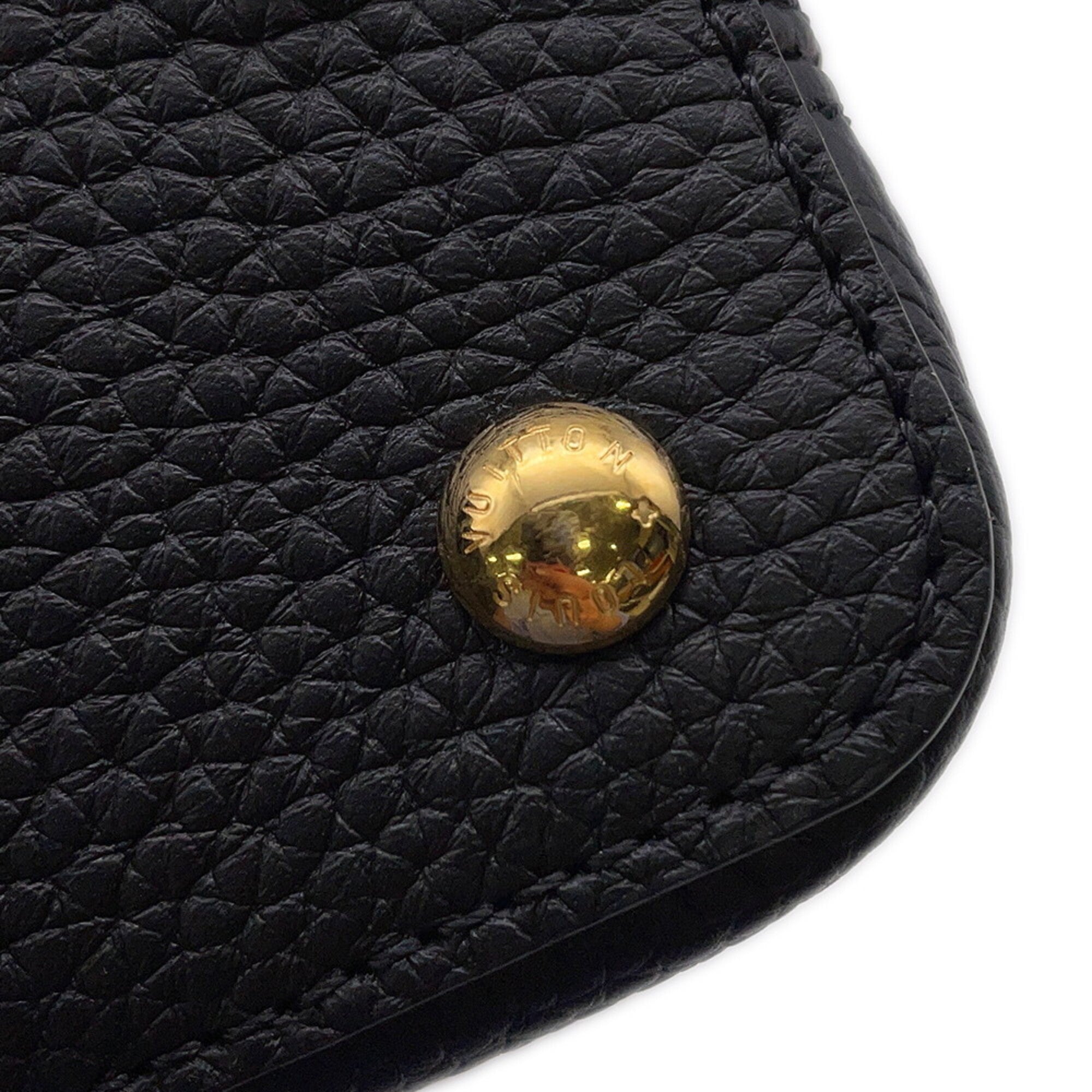 Louis Vuitton Black Noir Exotic Leather Handbag (Pre-Owned)
