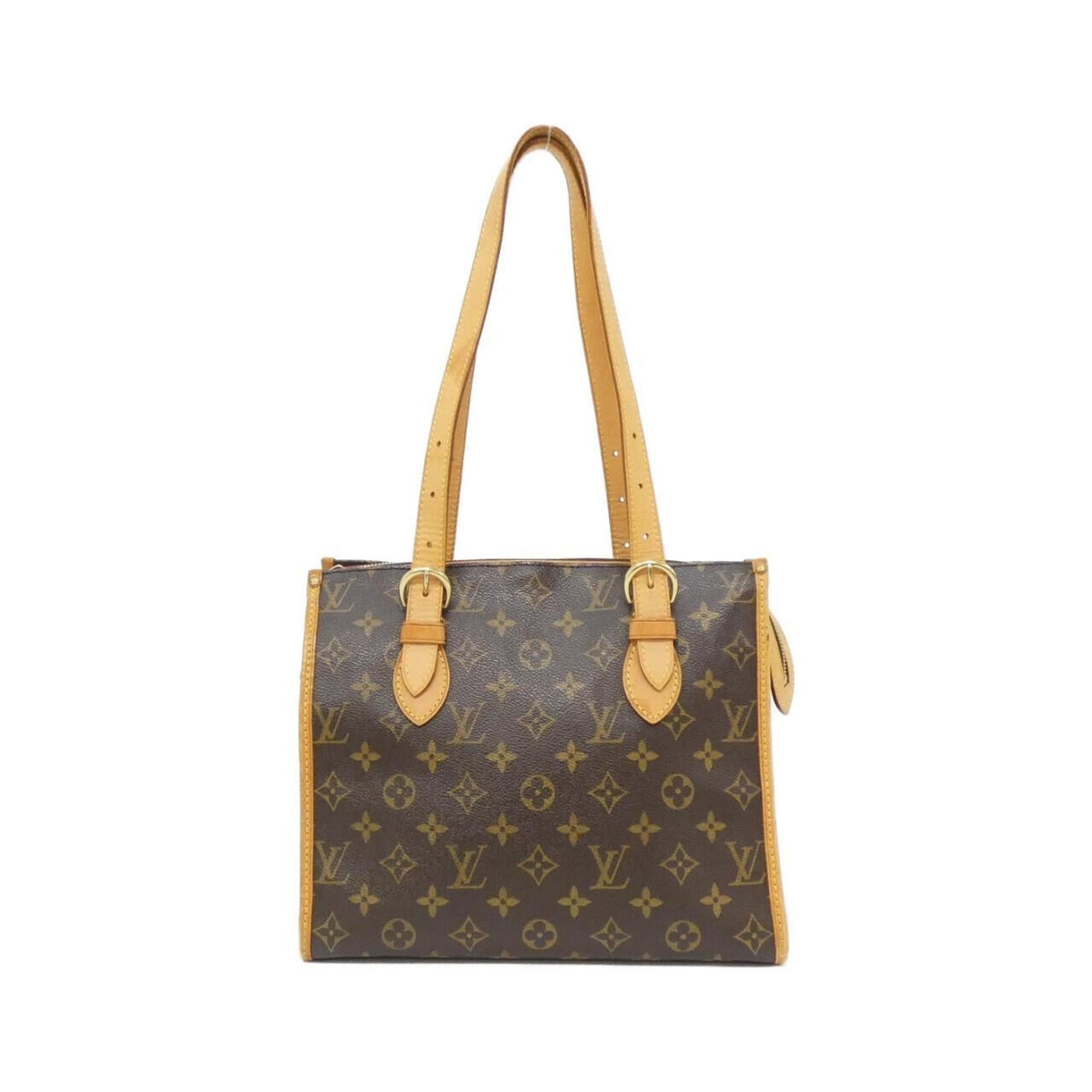 Louis Vuitton Monogram Marron Coated Canvas Shoulder Bag (Pre-Owned)