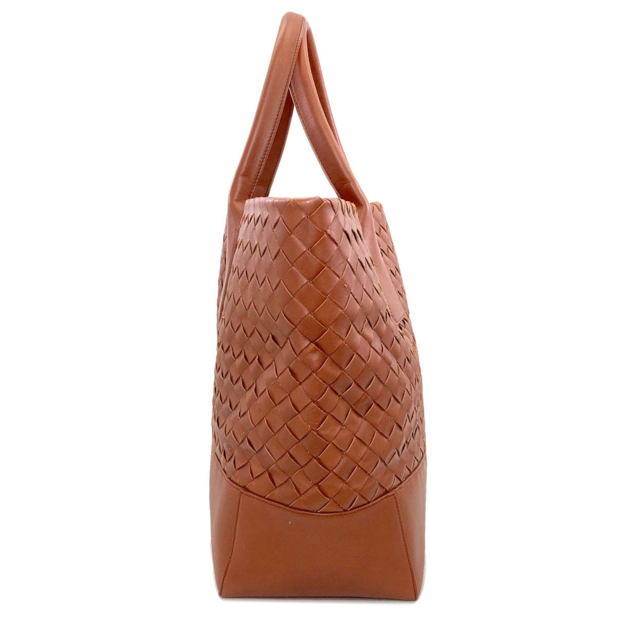 Bottega Veneta Brown Leather Tote Bag (Pre-Owned)