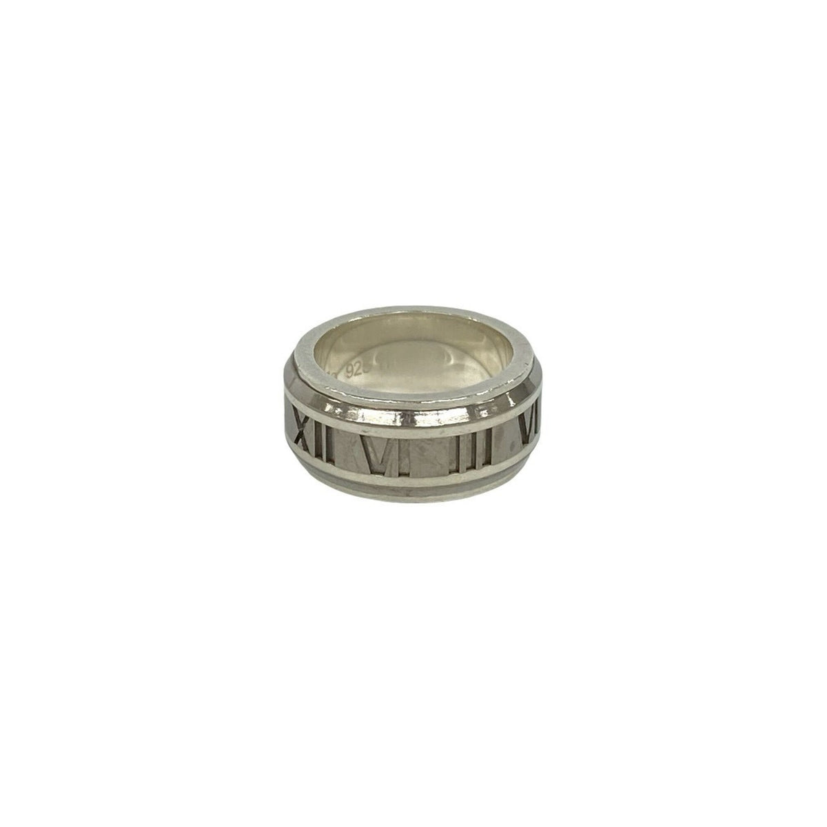 Tiffany Silver Silver 925 Band Ring (Pre-Owned)