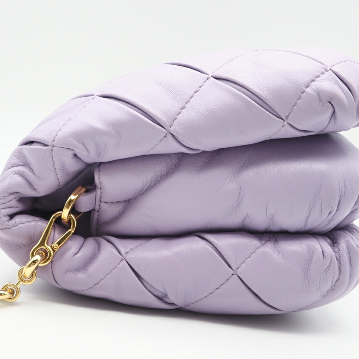 Loewe Purple Leather Shoulder Bag (Pre-Owned)