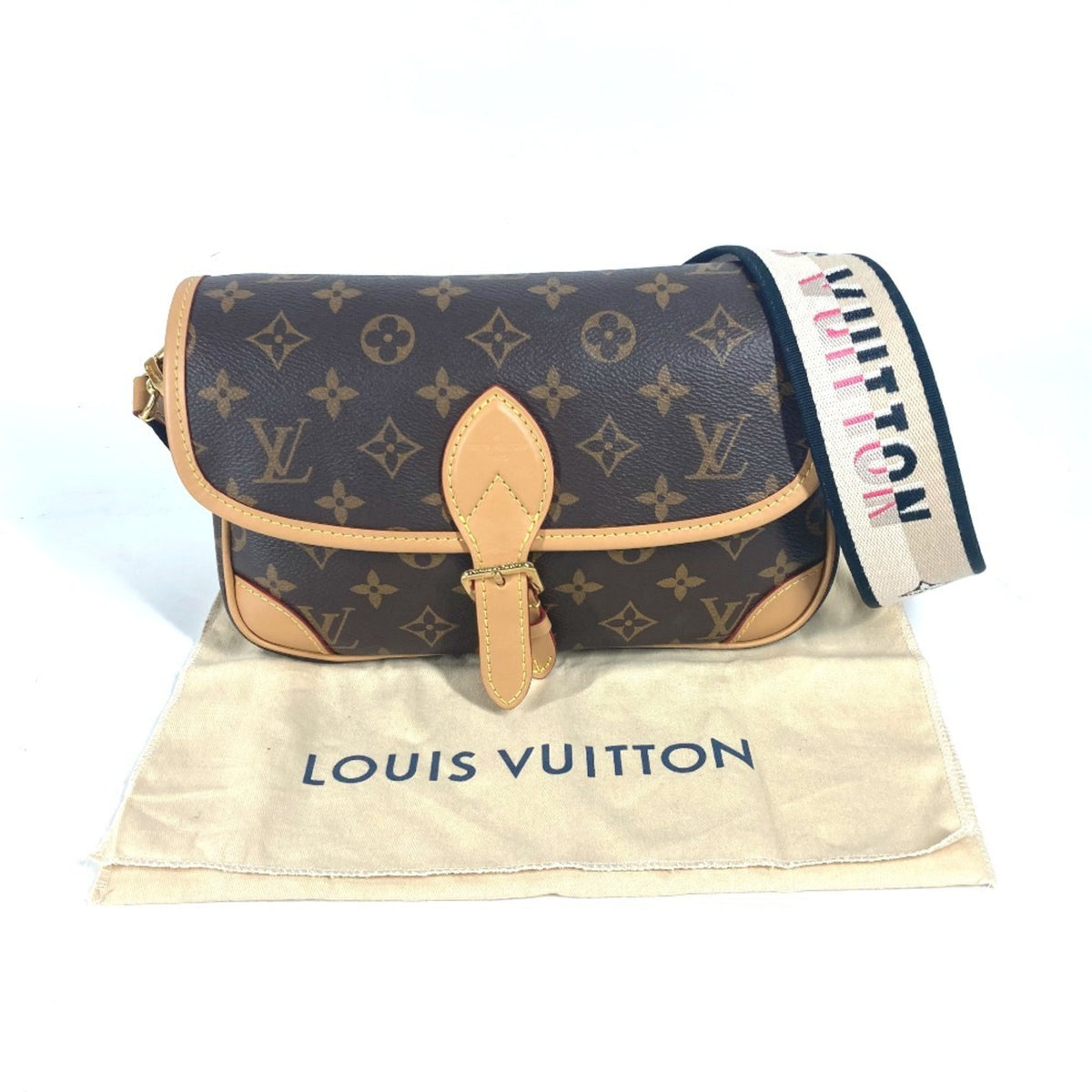 Louis Vuitton Monogram Brown Noir Monogram Shoulder Bag (Pre-Owned)