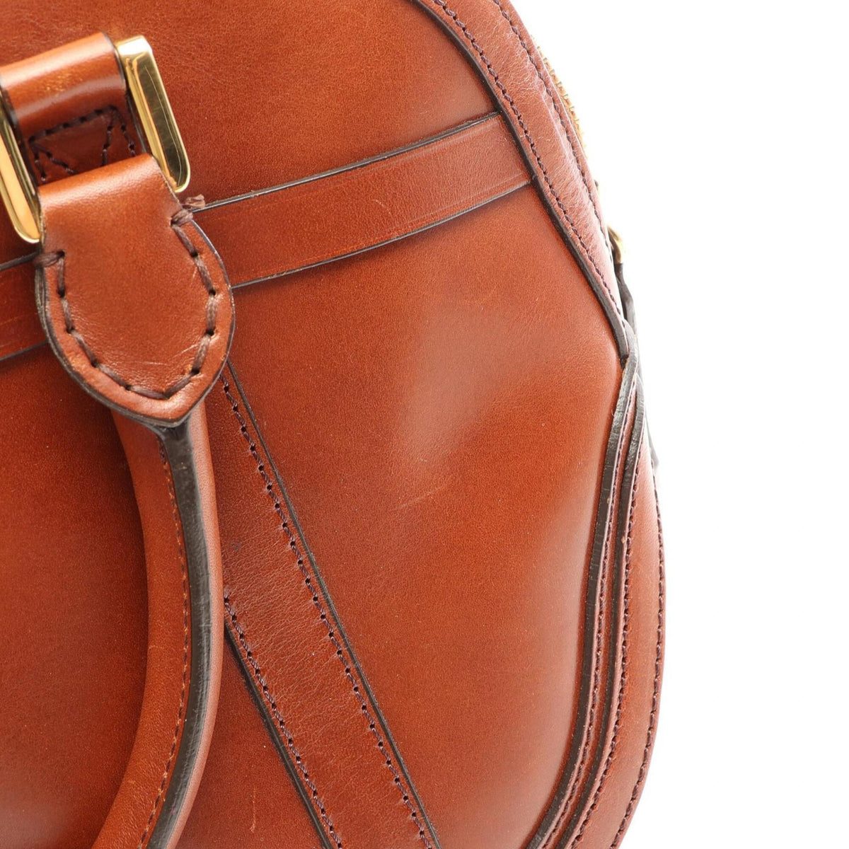 Burberry Brown Leather Handbag (Pre-Owned)