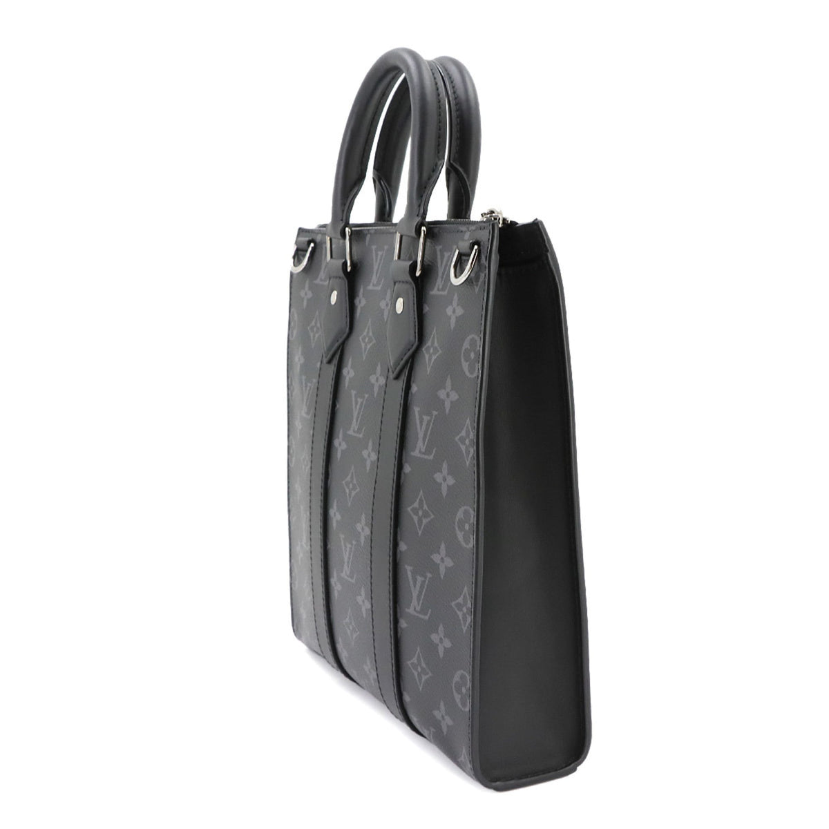 Louis Vuitton Black Monogram Eclipse Monogram Eclipse Handbag Tote Bag (Pre-Owned)
