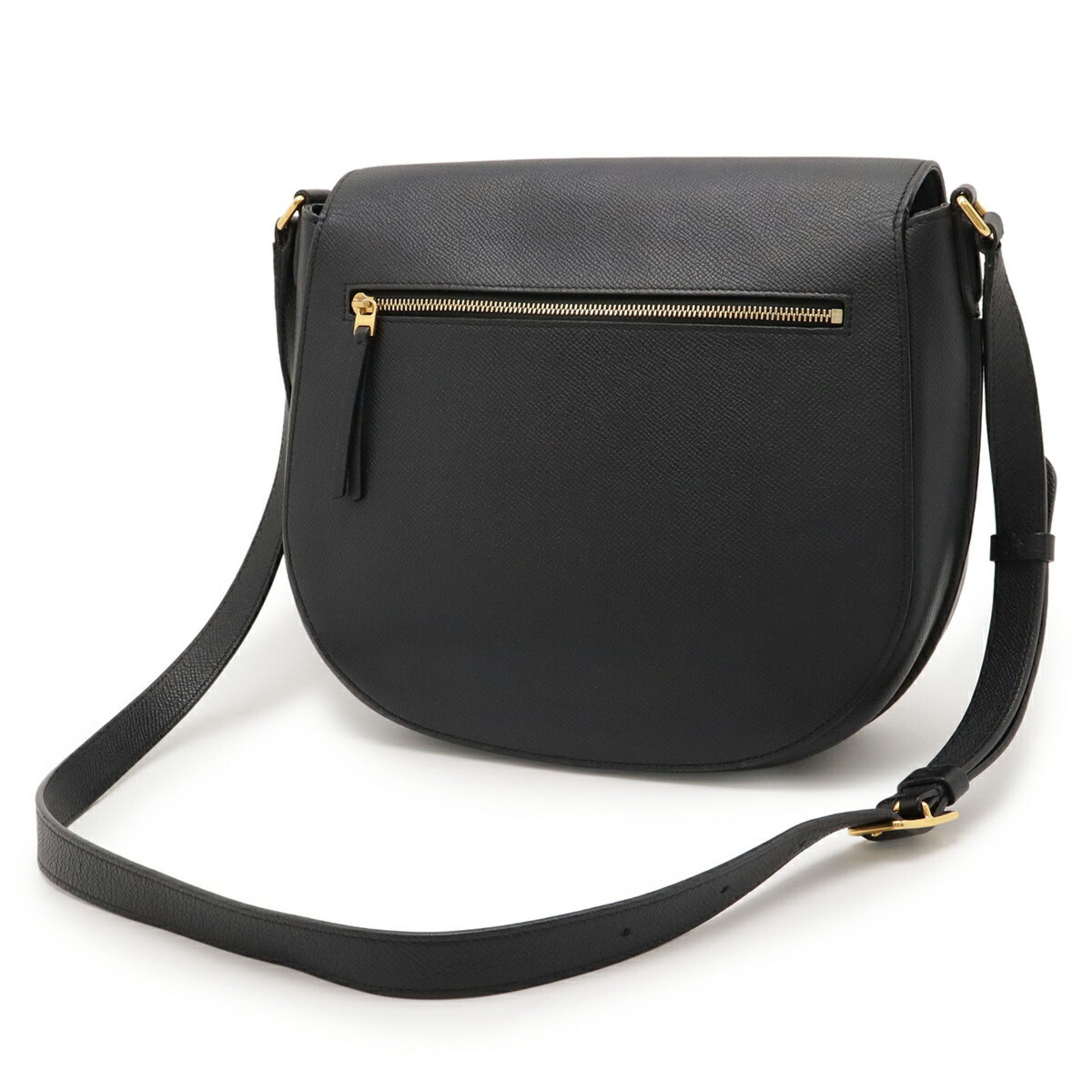 Celine Black Leather Shoulder Bag (Pre-Owned)