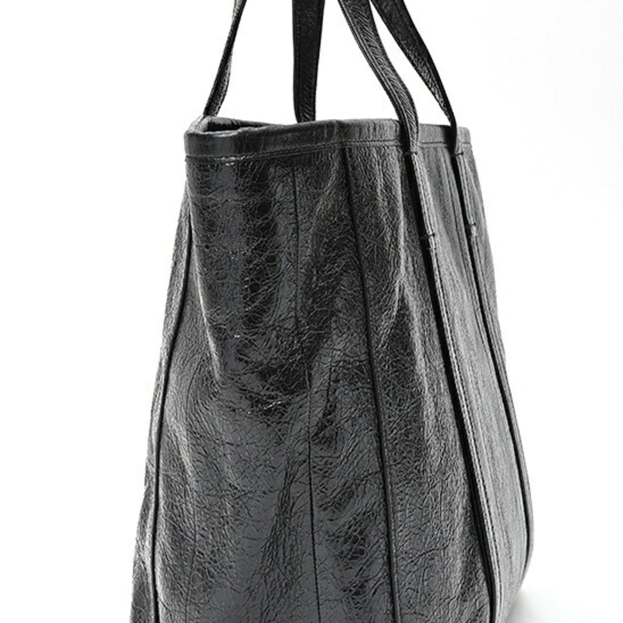 Balenciaga Black Leather Tote Bag (Pre-Owned)