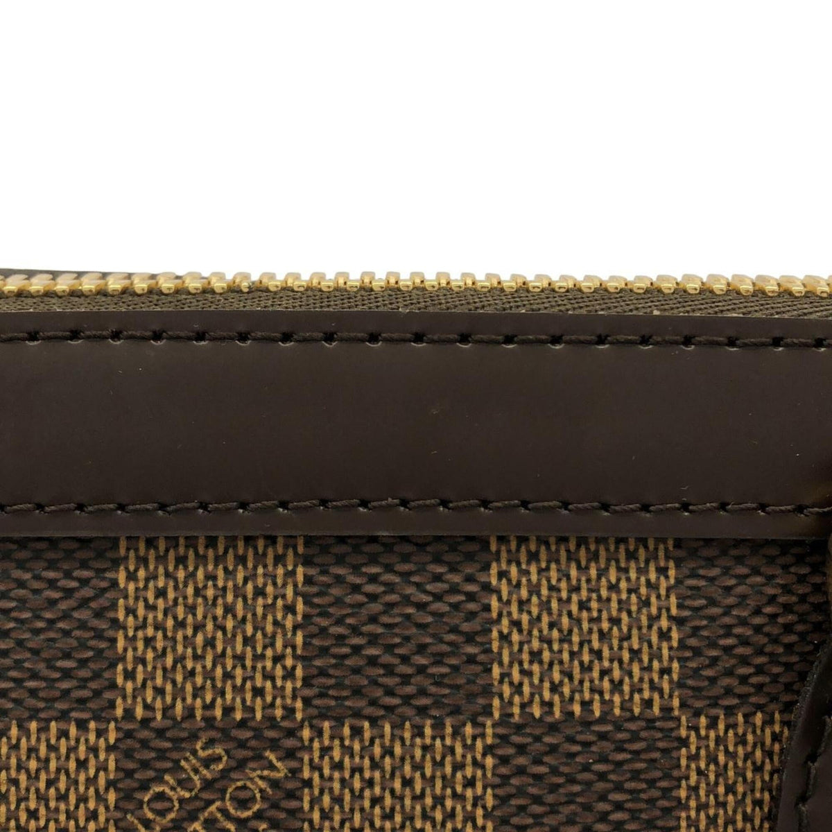 Louis Vuitton Brown Coated Canvas Handbag (Pre-Owned)