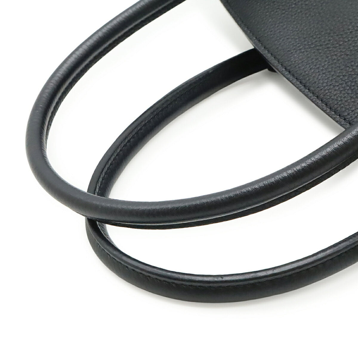 Louis Vuitton Black Noir Leather Handbag Shoulder Bag (Pre-Owned)