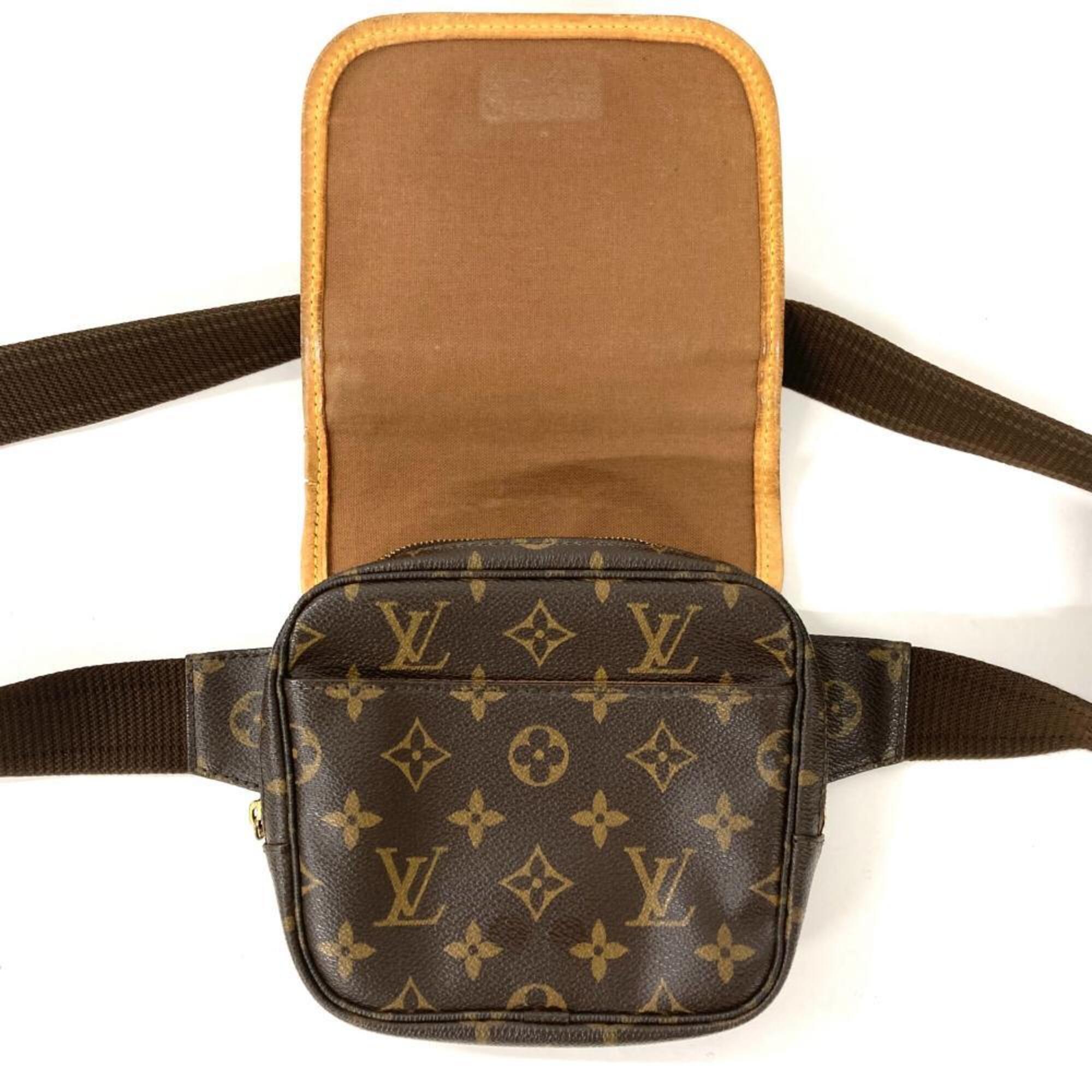 Louis Vuitton Brown Monogram Sling Bag (Pre-Owned)