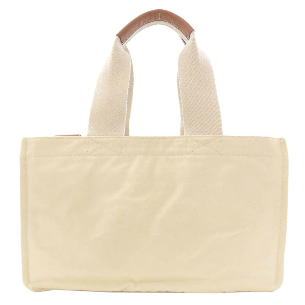 Loewe White Canvas Tote Bag (Pre-Owned)