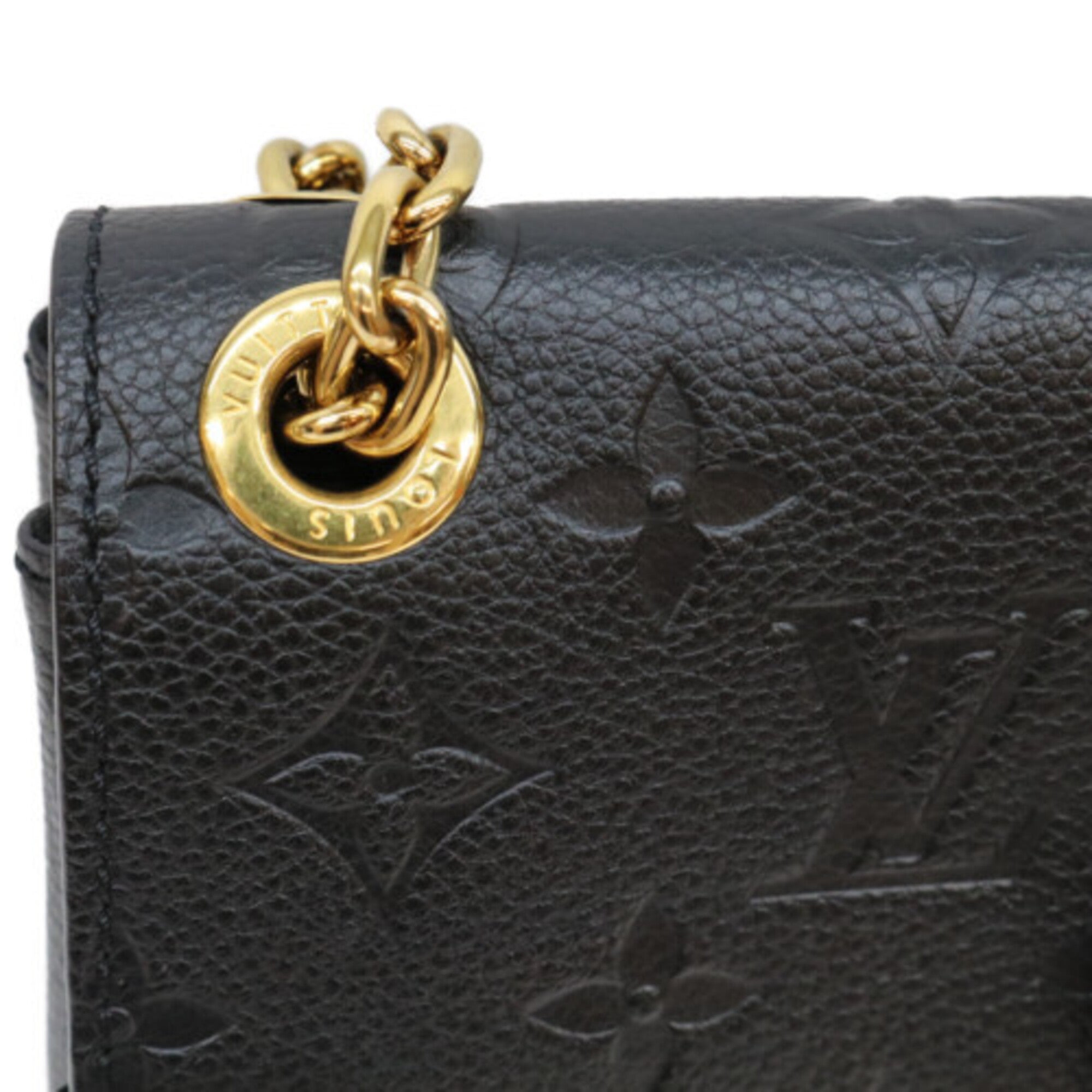Louis Vuitton Black Monogram Empreinte Shoulder Bag (Pre-Owned)