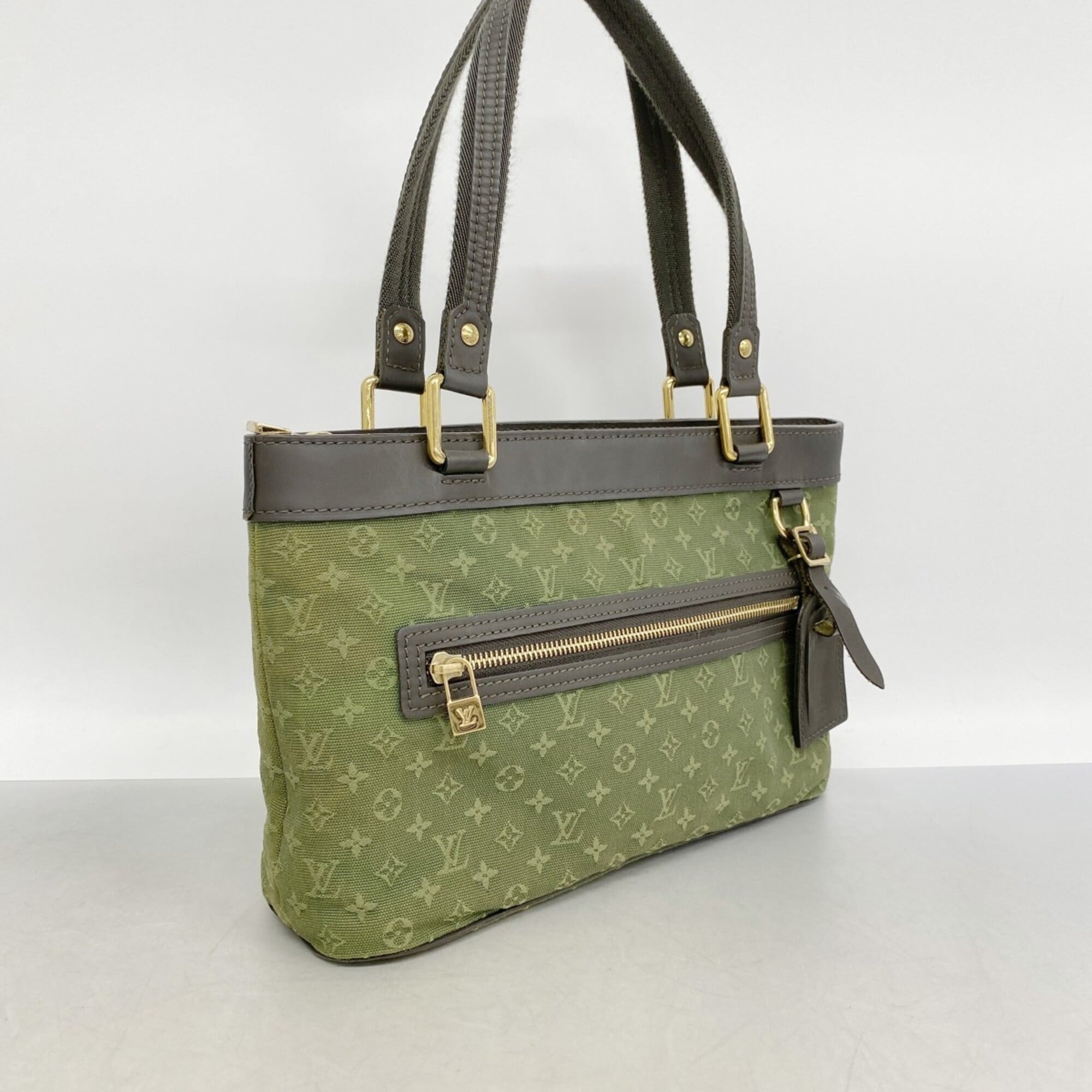 Louis Vuitton Tst Khaki Handbag (Pre-Owned)