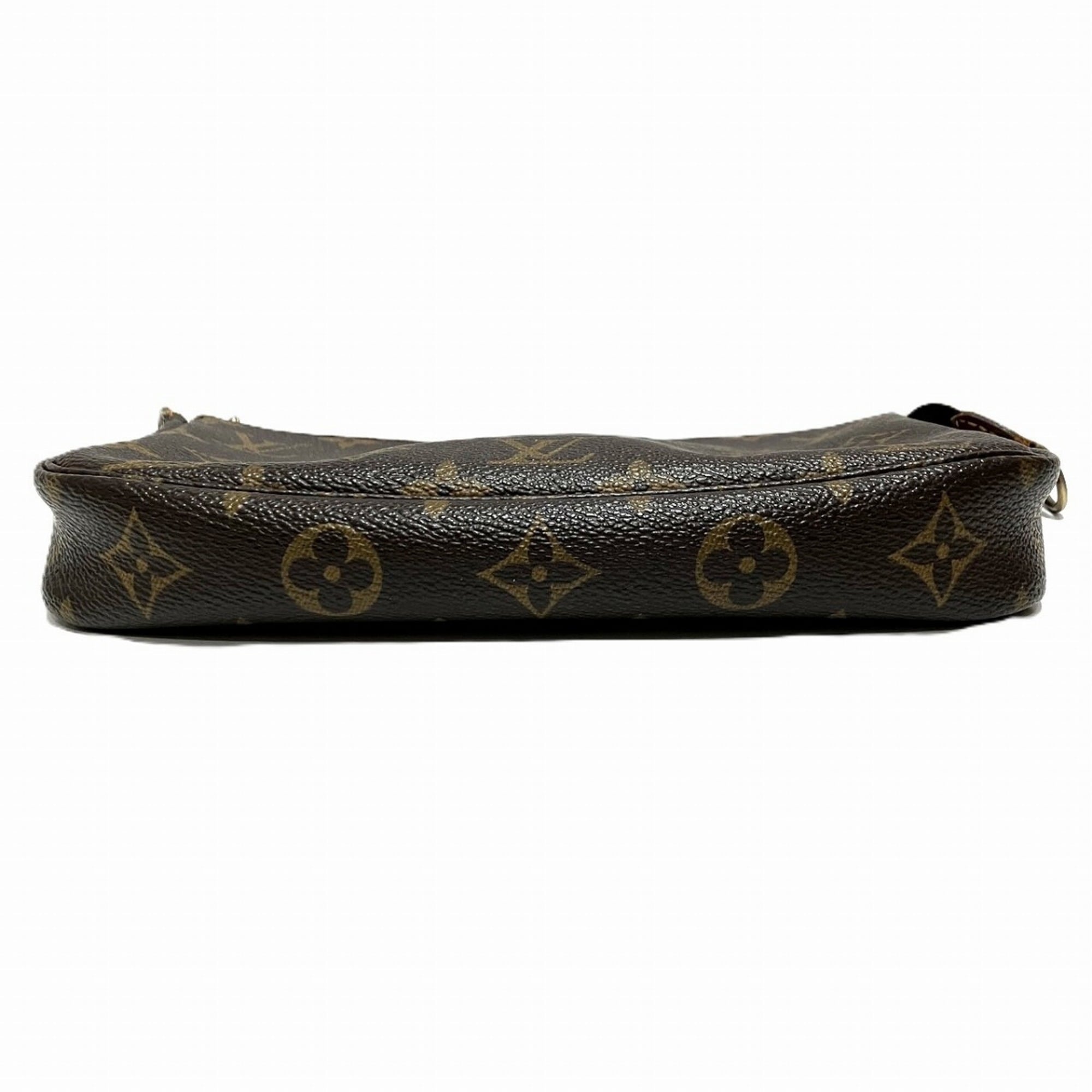 Louis Vuitton Brown Pvc Pochette Shoulder Bag (Pre-Owned)