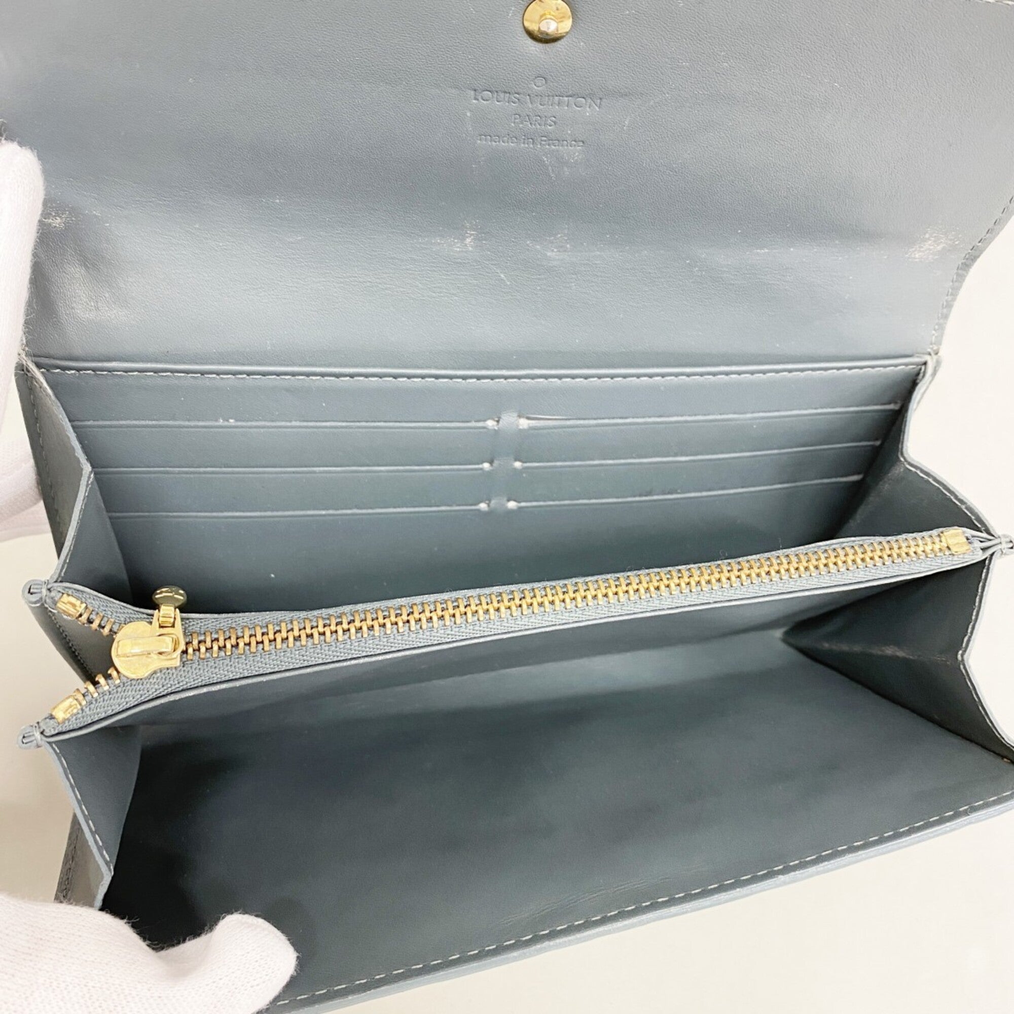 Louis Vuitton Givre Long Wallet (Bi-Fold) (Pre-Owned)
