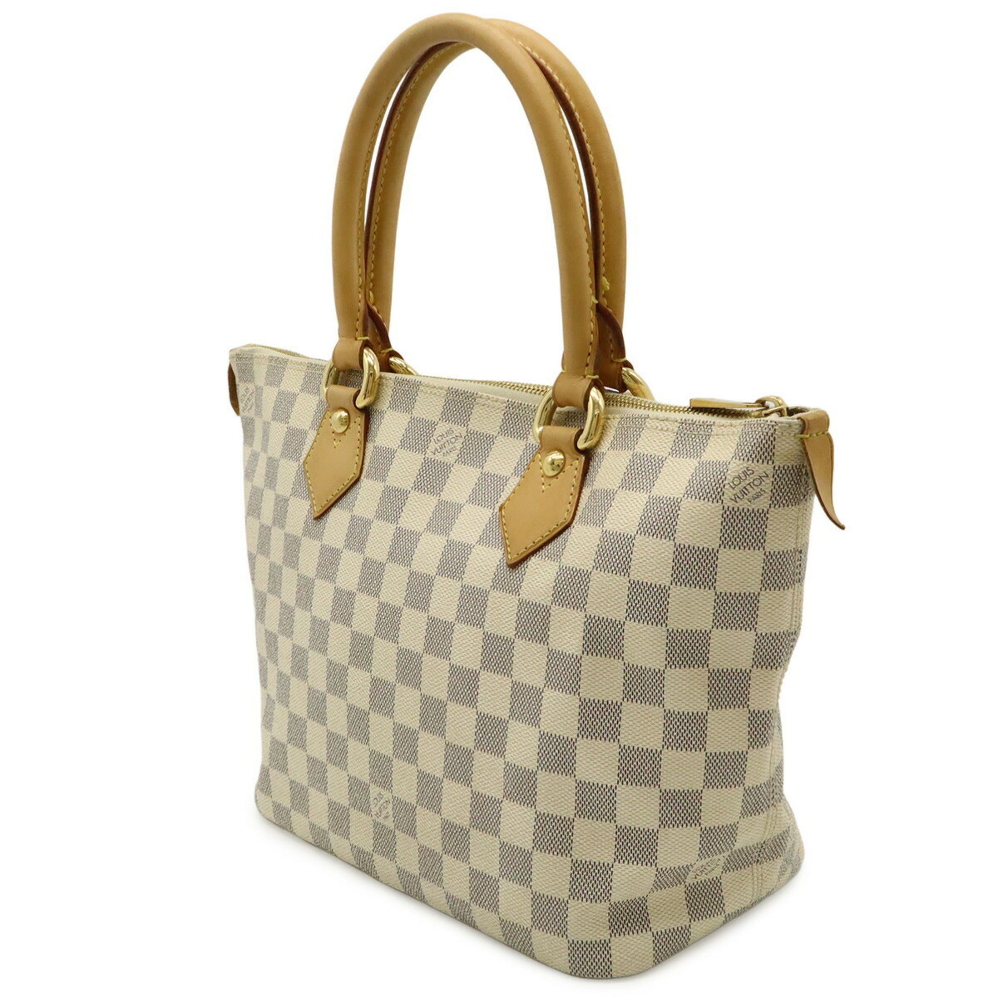 Louis Vuitton Damier Azur Ivory Damier Azur Handbag Tote Bag (Pre-Owned)