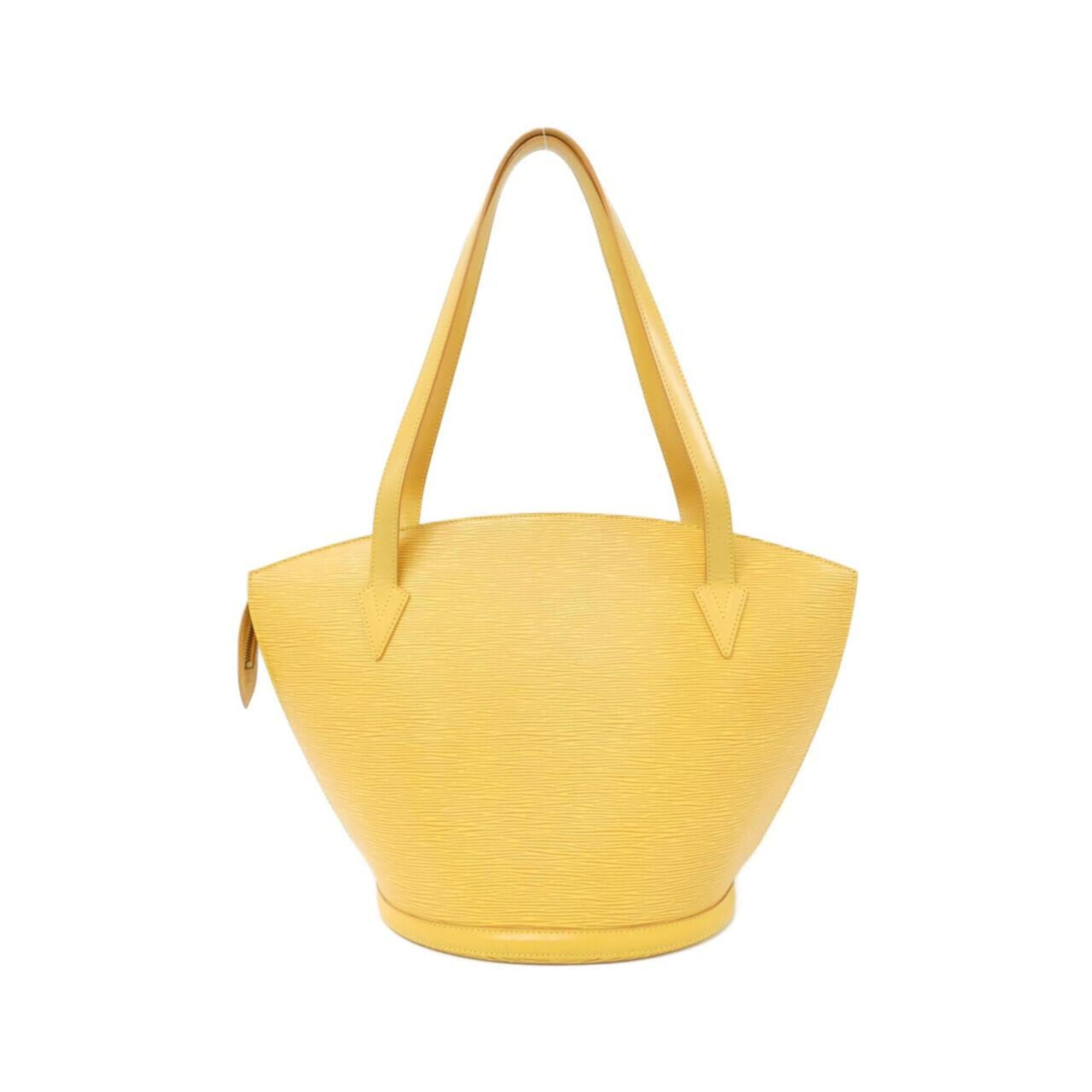 Louis Vuitton Yellow Leather Shoulder Bag (Pre-Owned)