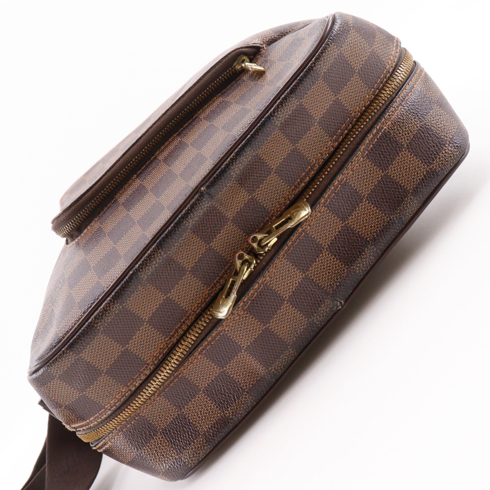 Louis Vuitton Brown Damier Canvas Shoulder Bag (Pre-Owned)