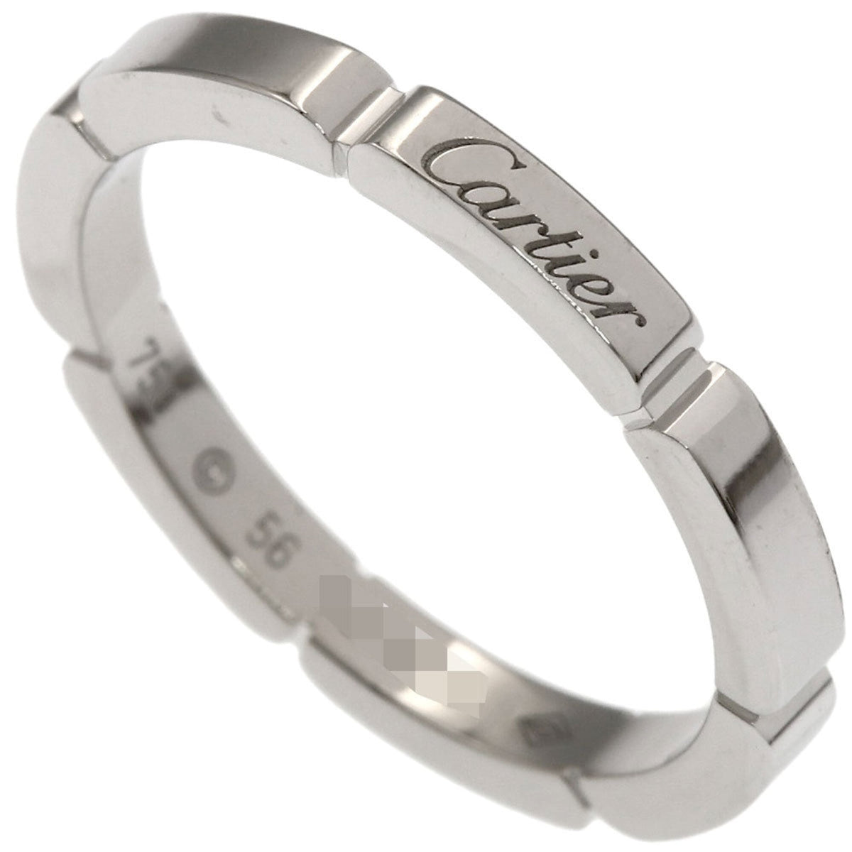Cartier White Gold (18K) Band Ring (Pre-Owned)