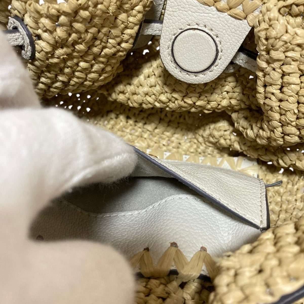 Anya Hindmarch Raffia Tote Bag (Pre-Owned)