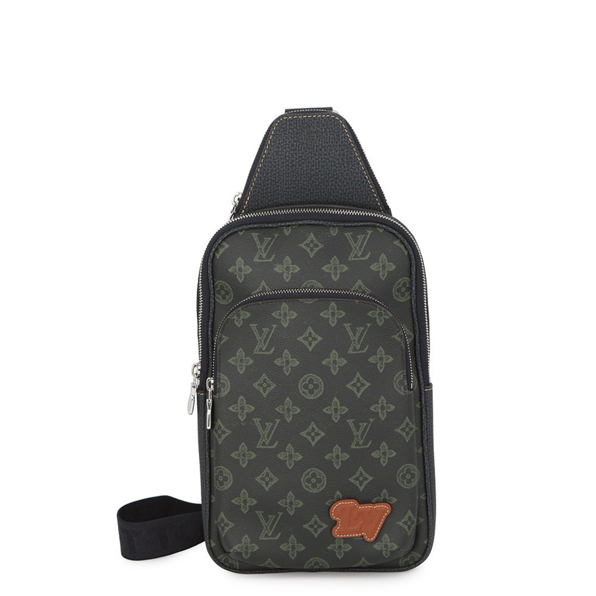 Louis Vuitton Dark Green Monogram Monogram Handbag Sling Bag (Pre-Owned)