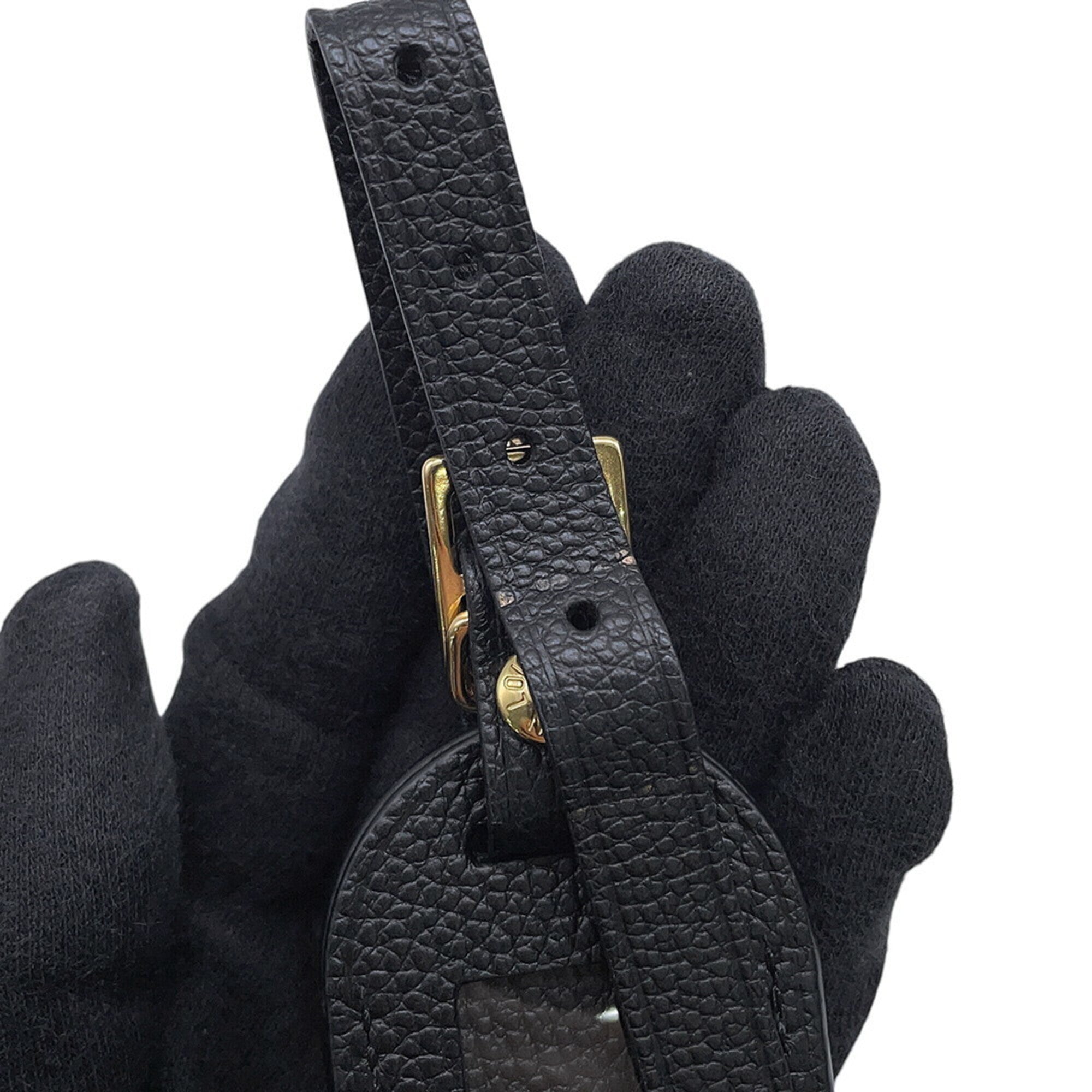 Louis Vuitton Monogram Empreinte Black Noir Monogram Empreinte Shoulder Bag (Pre-Owned)