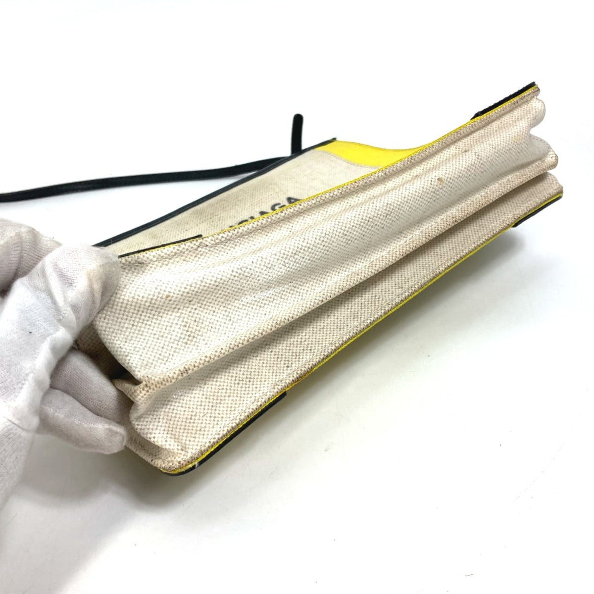 Balenciaga Yellow Leather Shoulder Bag (Pre-Owned)
