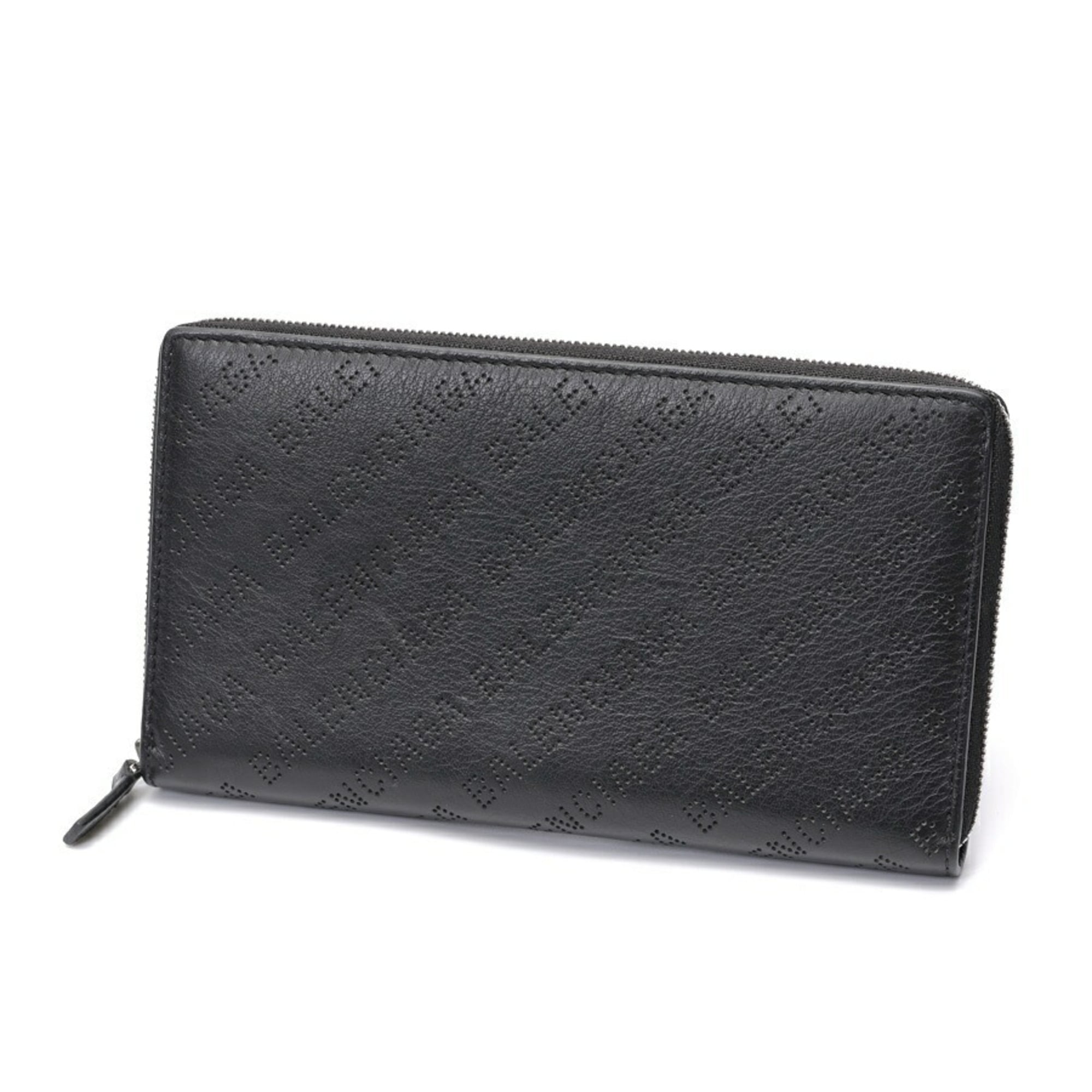 Balenciaga Black Leather Coin Purse/Coin Case (Pre-Owned)