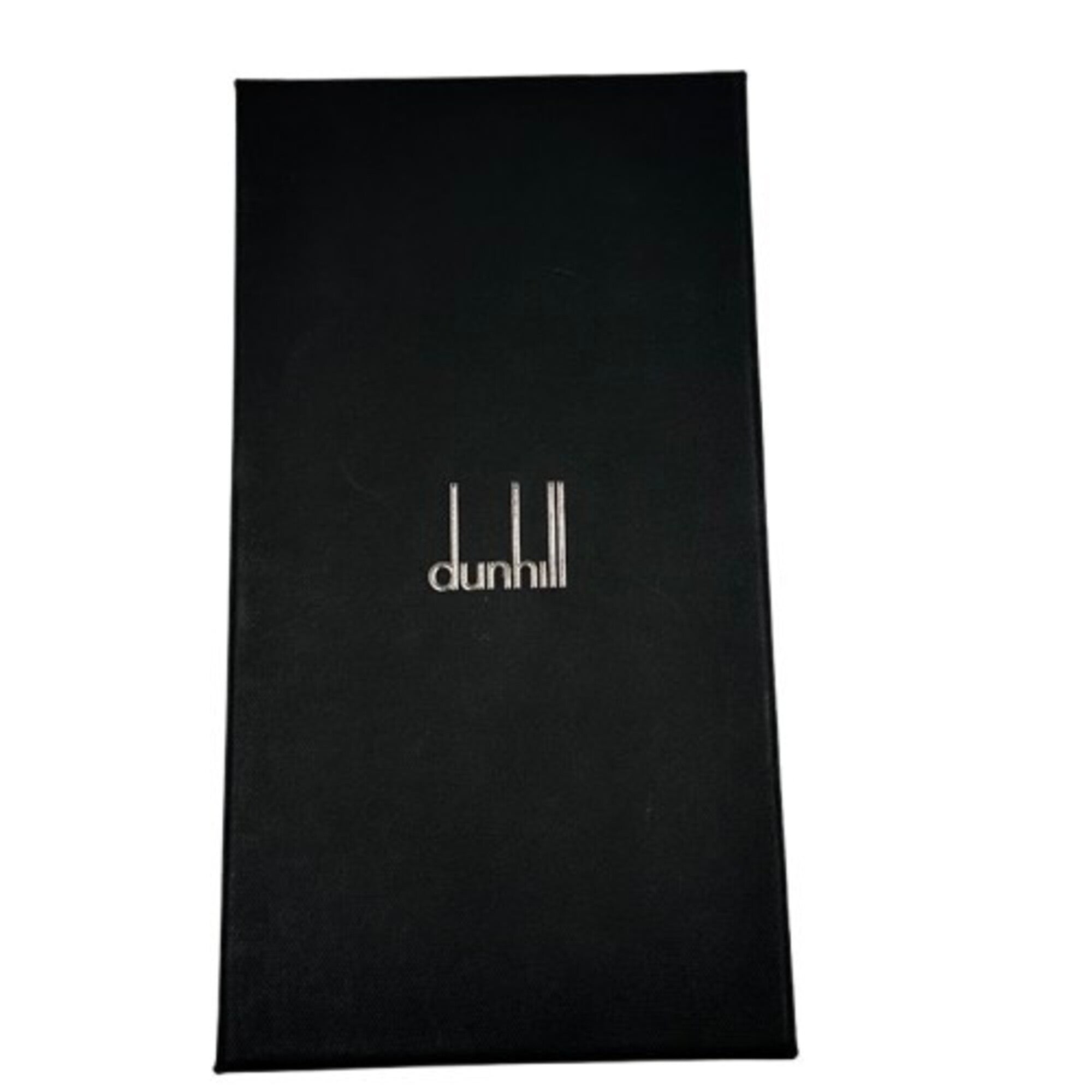 Dunhill Black Leather Long Wallet (Bi-Fold) (Pre-Owned)