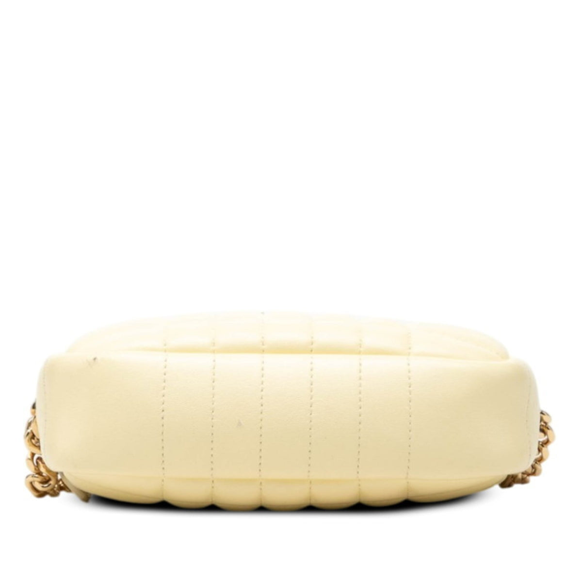Burberry Yellow Leather Shoulder Bag (Pre-Owned)