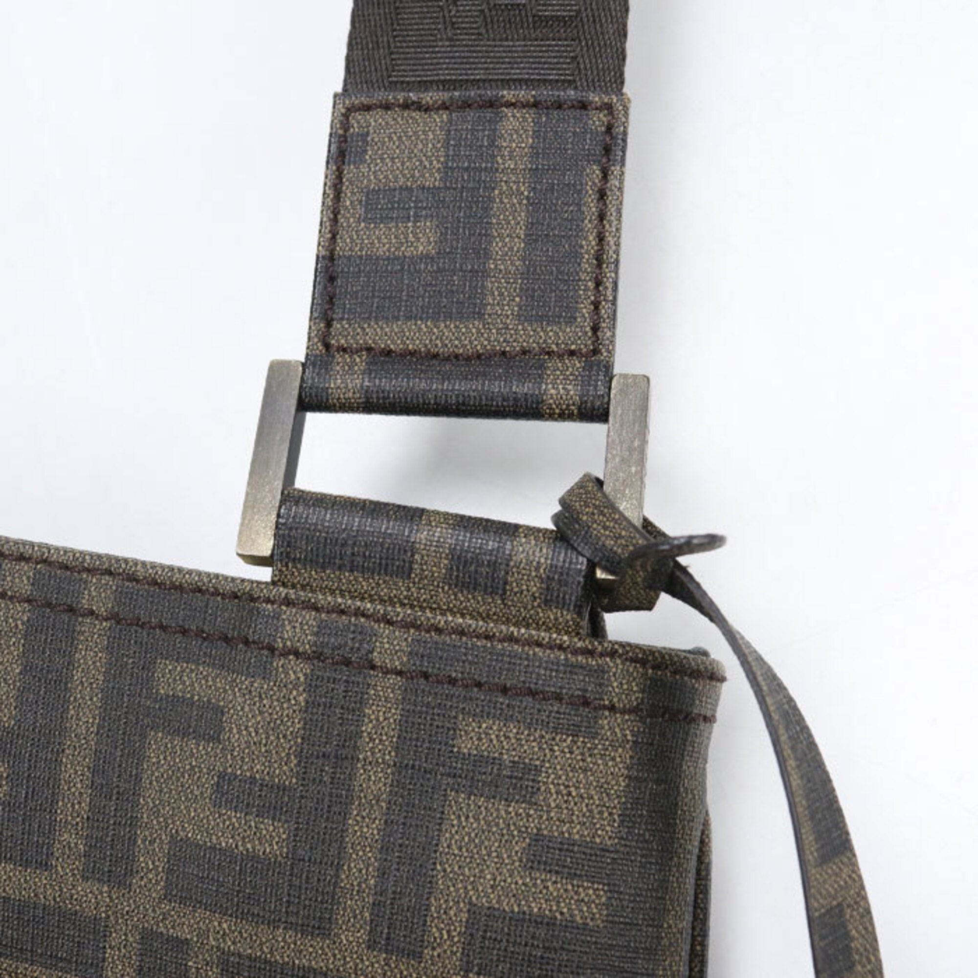 Fendi Brown Pvc Shoulder Bag (Pre-Owned)