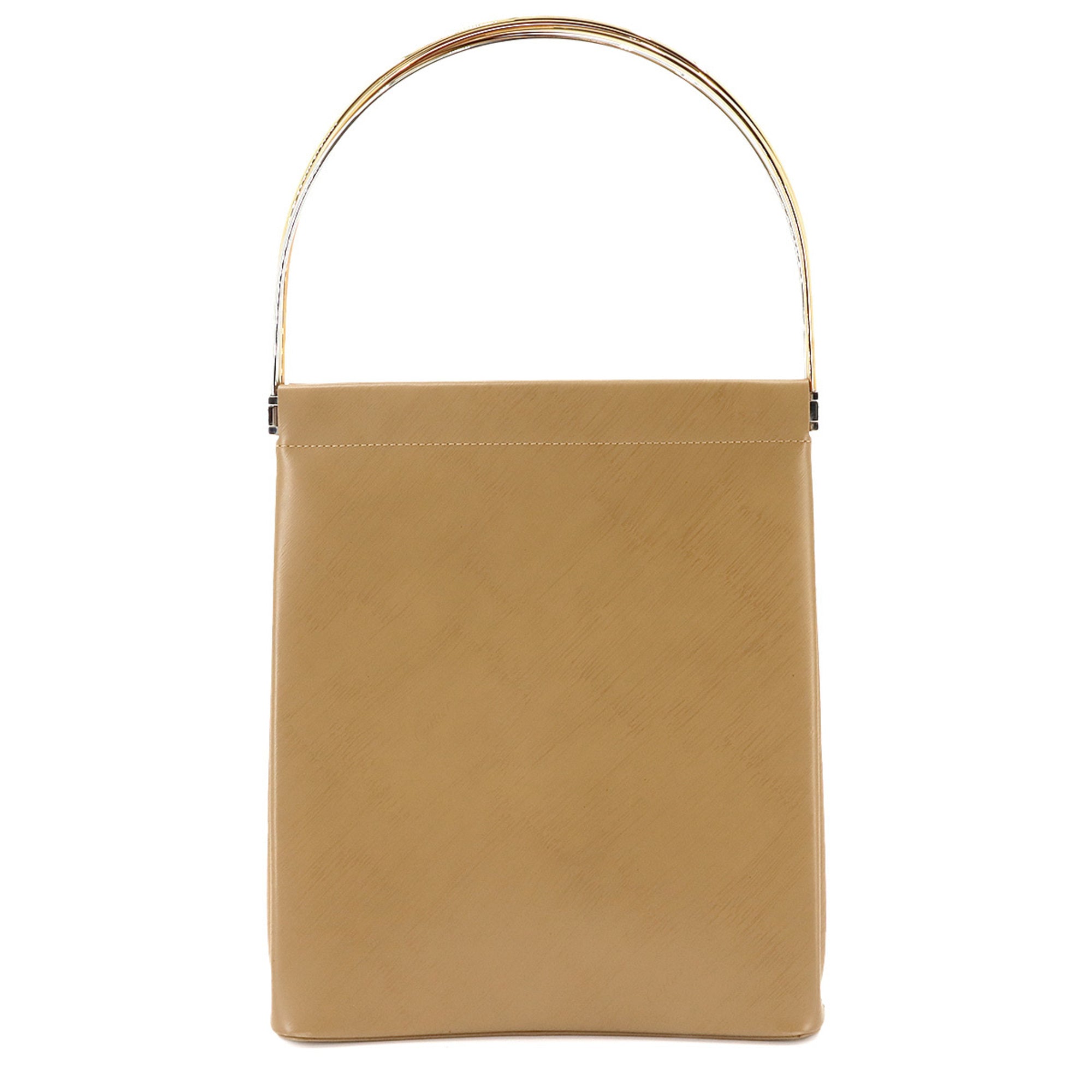 Cartier Light Brown Leather Handbag (Pre-Owned)