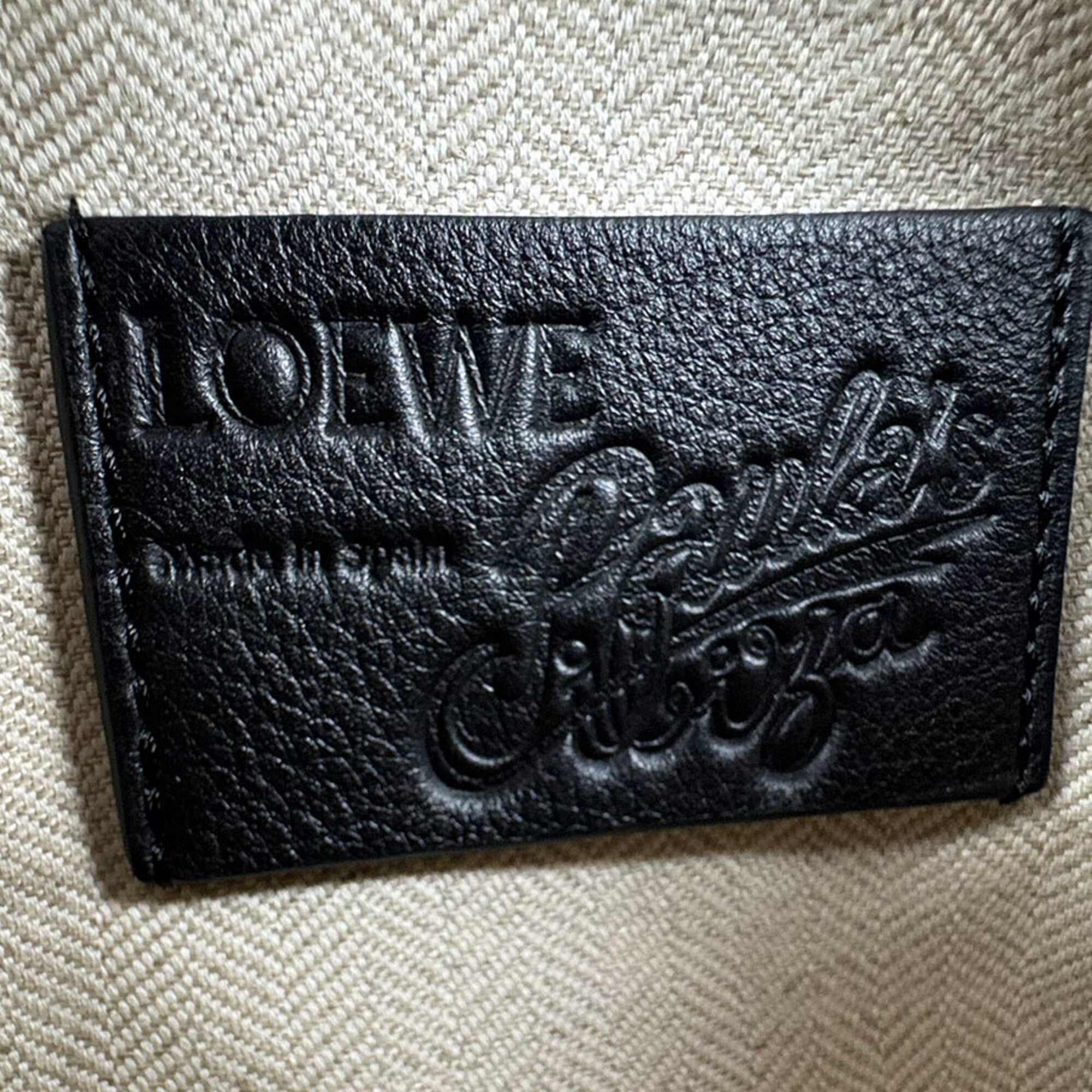 Loewe Green Leather Shoulder Bag (Pre-Owned)