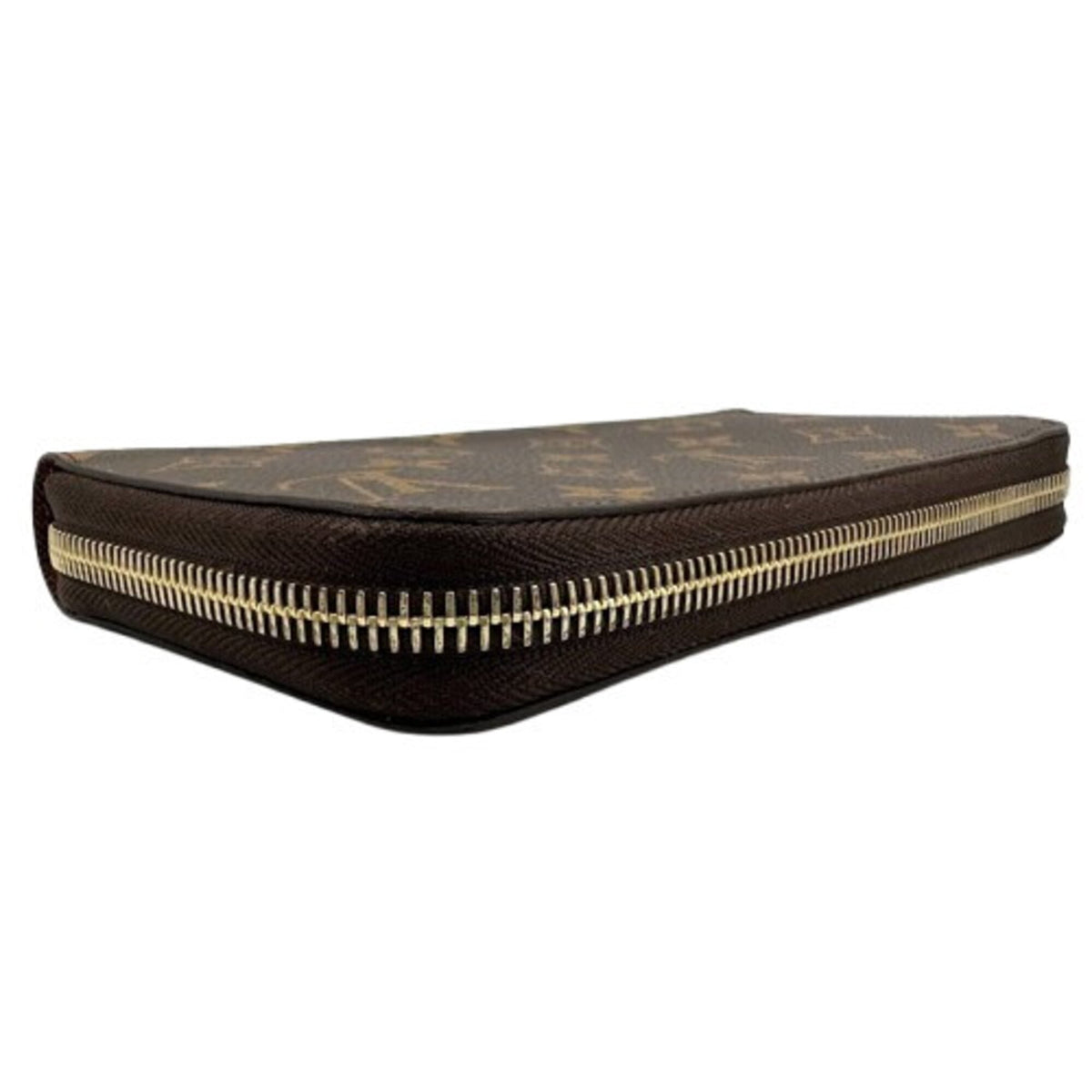 Louis Vuitton Monogram Brown Pvc Long Wallet (Bi-Fold) (Pre-Owned)