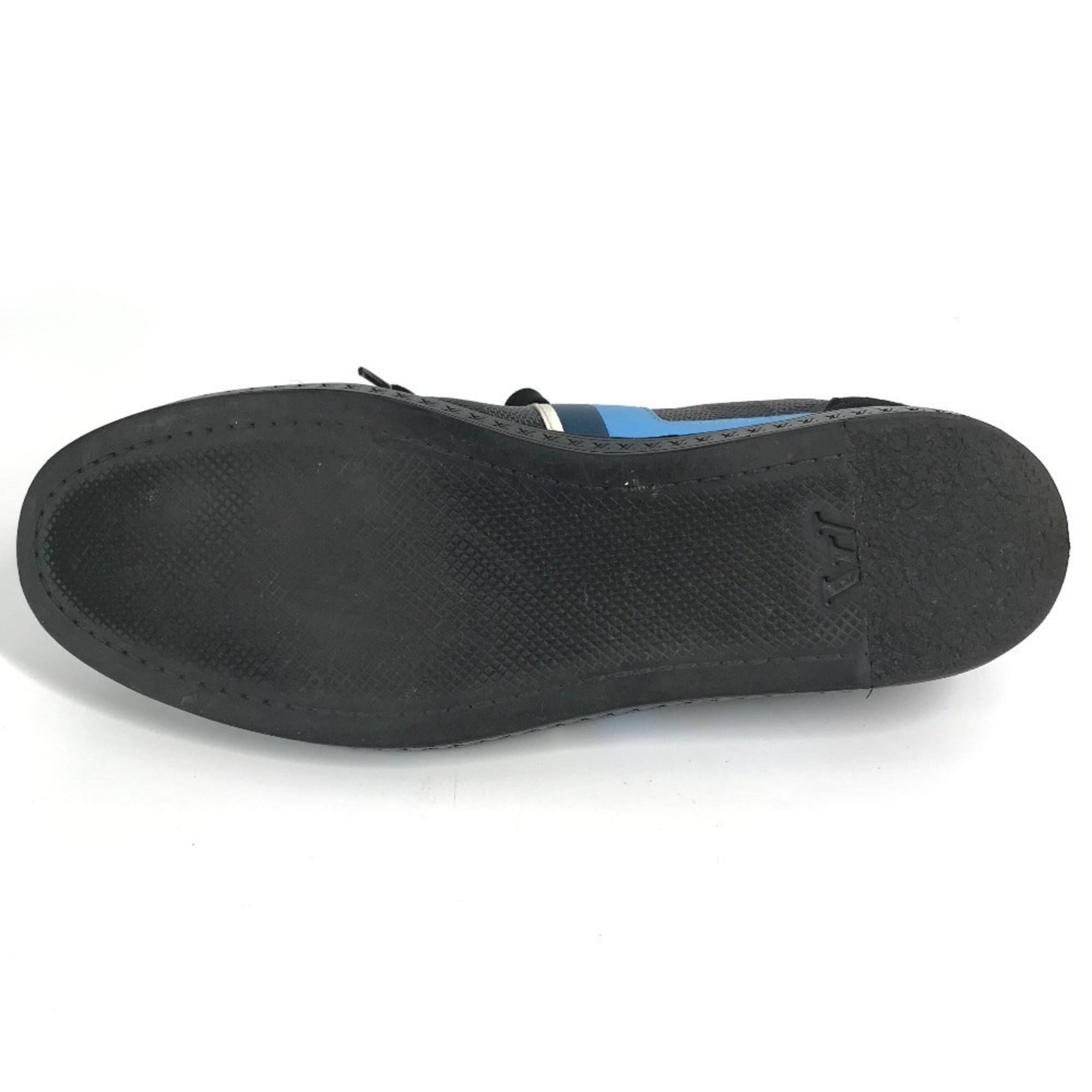 Louis Vuitton Black Blue Sneakers (Pre-Owned)