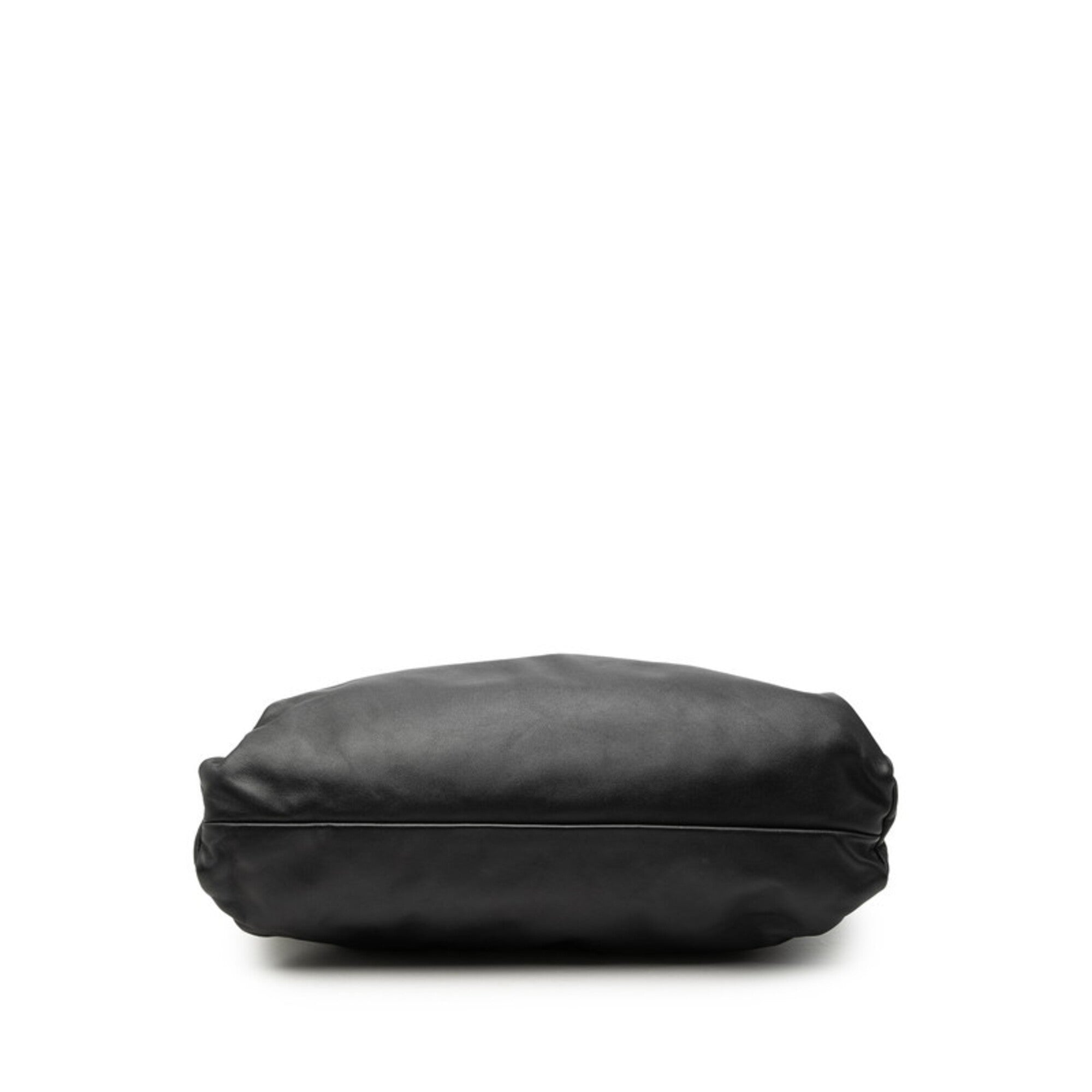 Bottega Veneta Black Leather Handbag (Pre-Owned)
