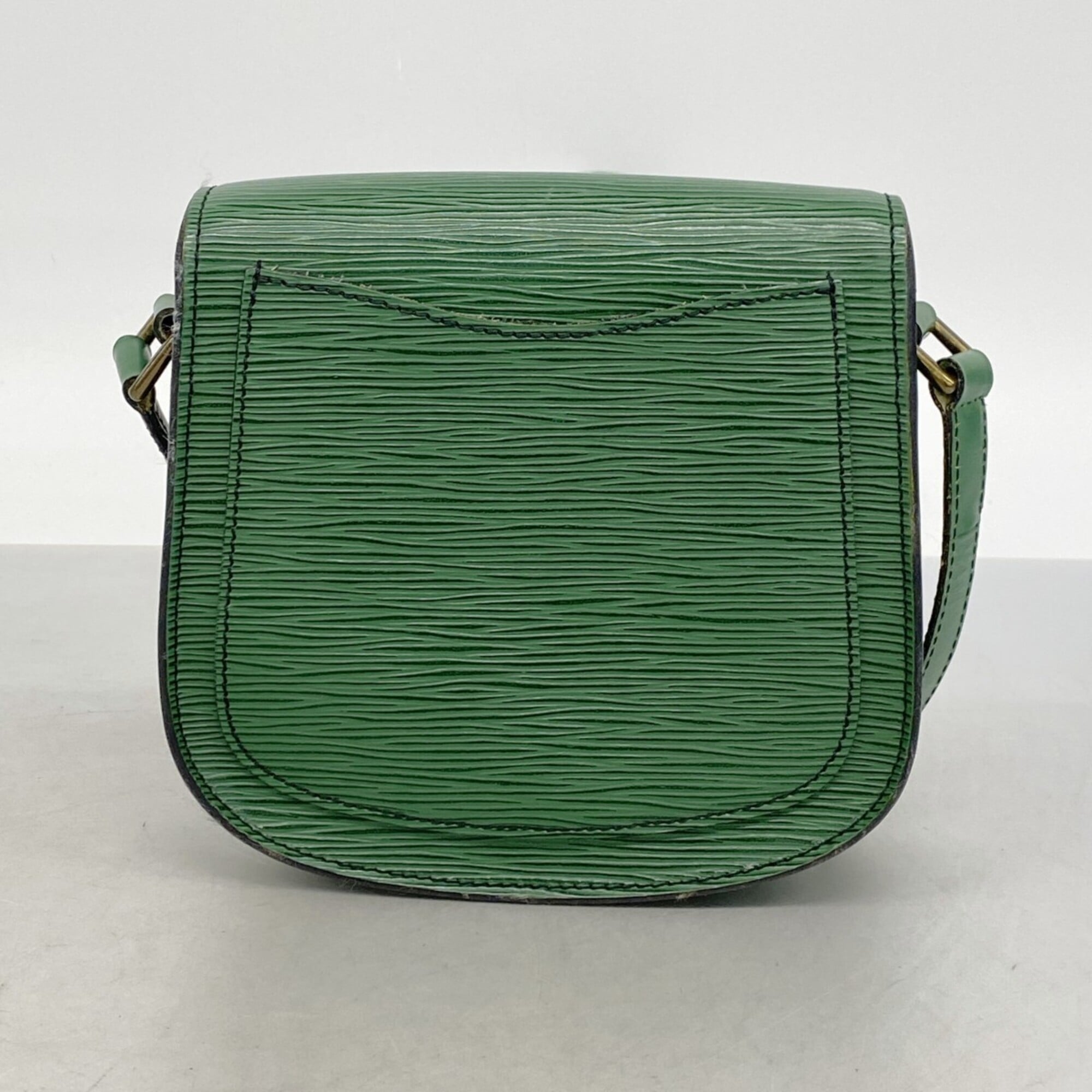 Louis Vuitton Borneo Green Shoulder Bag (Pre-Owned)