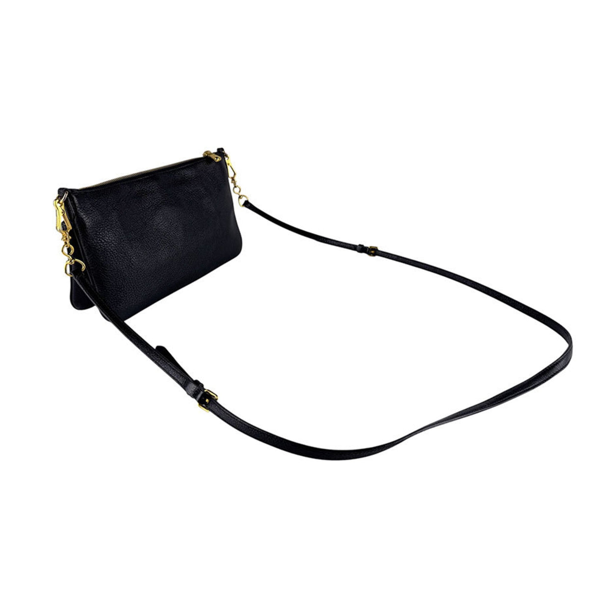 Miu Miu Black Leather Shoulder Bag (Pre-Owned)