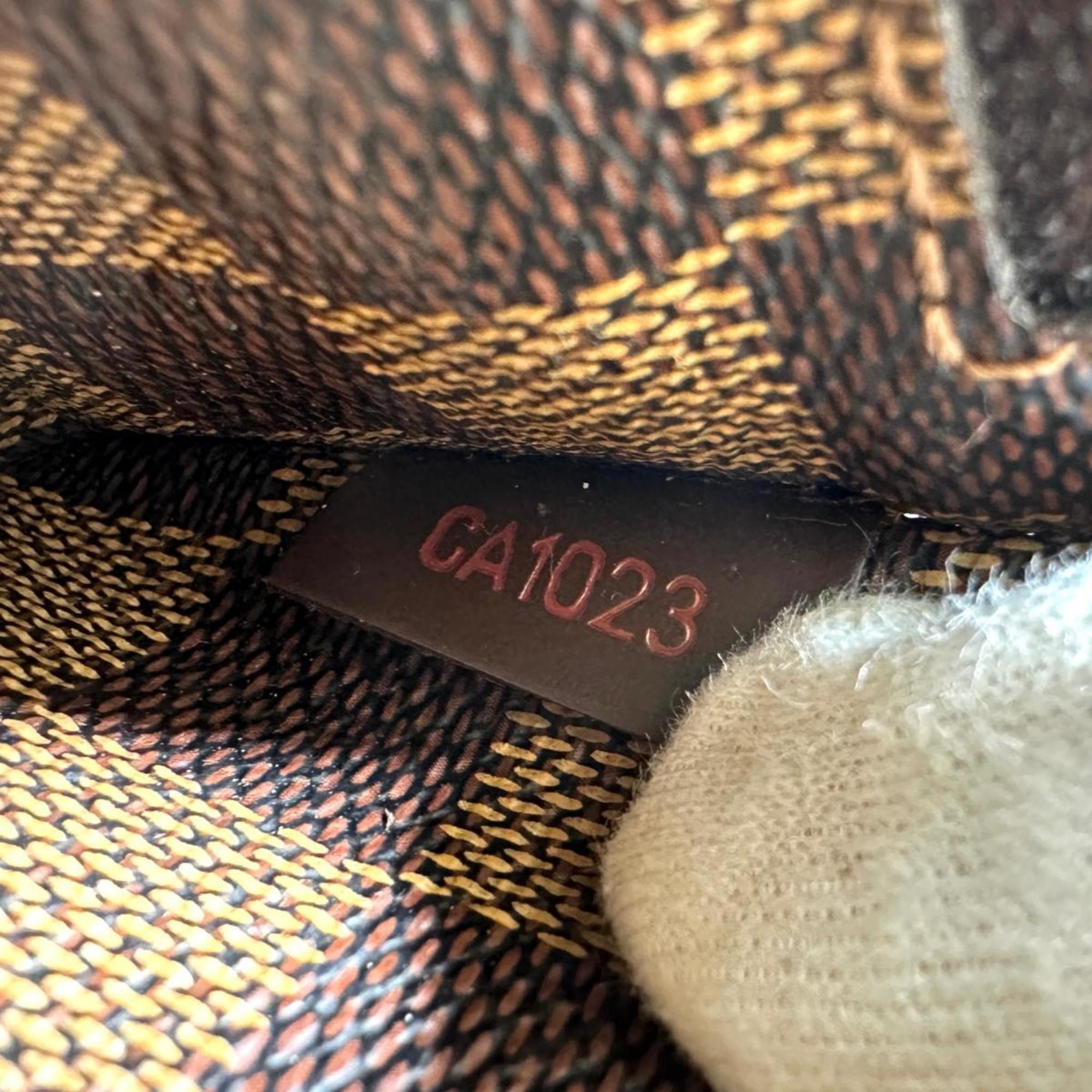 Louis Vuitton Damier Ebene Damier Canvas Fanny Pack Sling Bag (Pre-Owned)