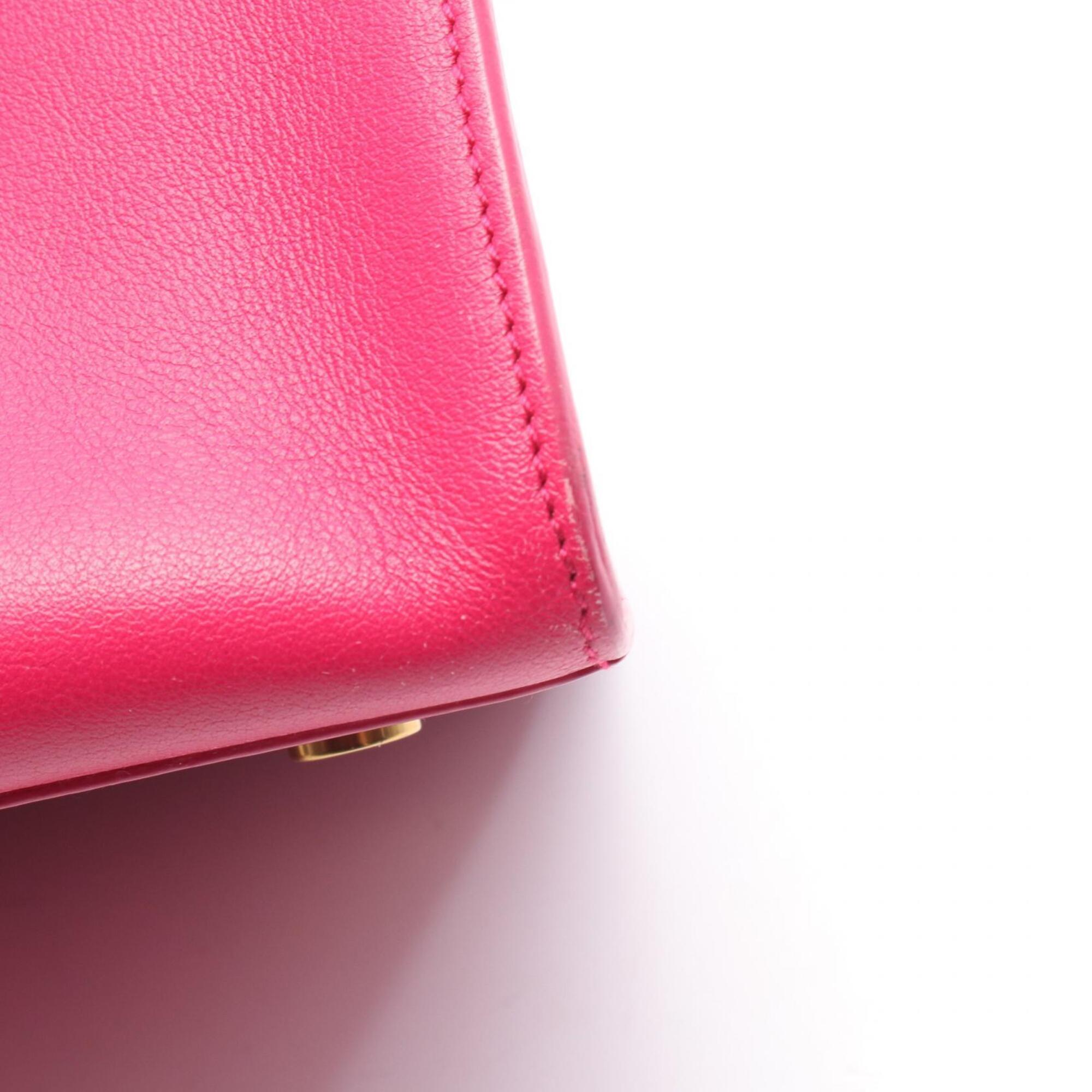 Yves Saint Laurent Pink Leather Handbag (Pre-Owned)