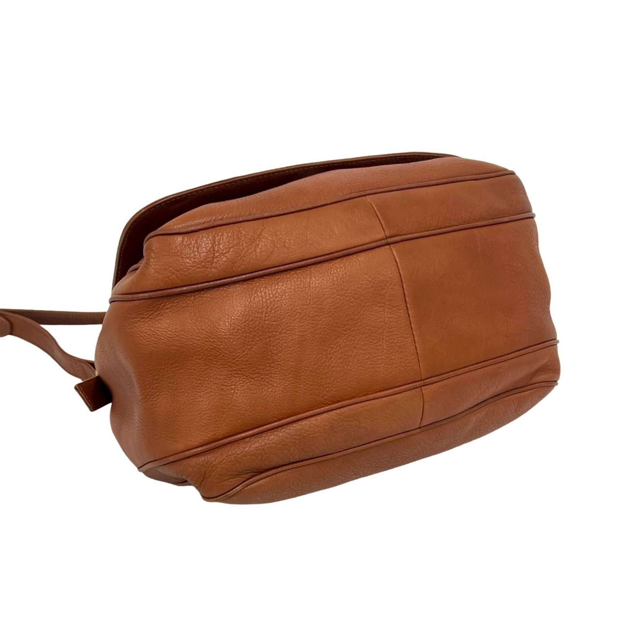 Loewe Brown Leather Pochette Shoulder Bag (Pre-Owned)