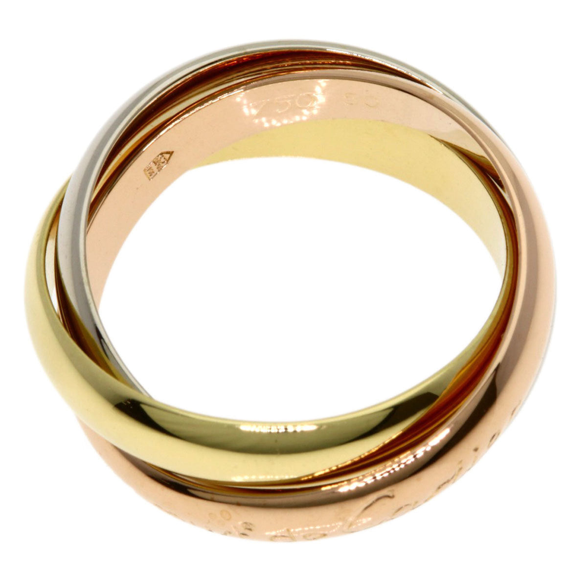 Cartier Yellow Gold (18K) Pink Gold (18K) White Gold (18K) Band Ring (Pre-Owned)