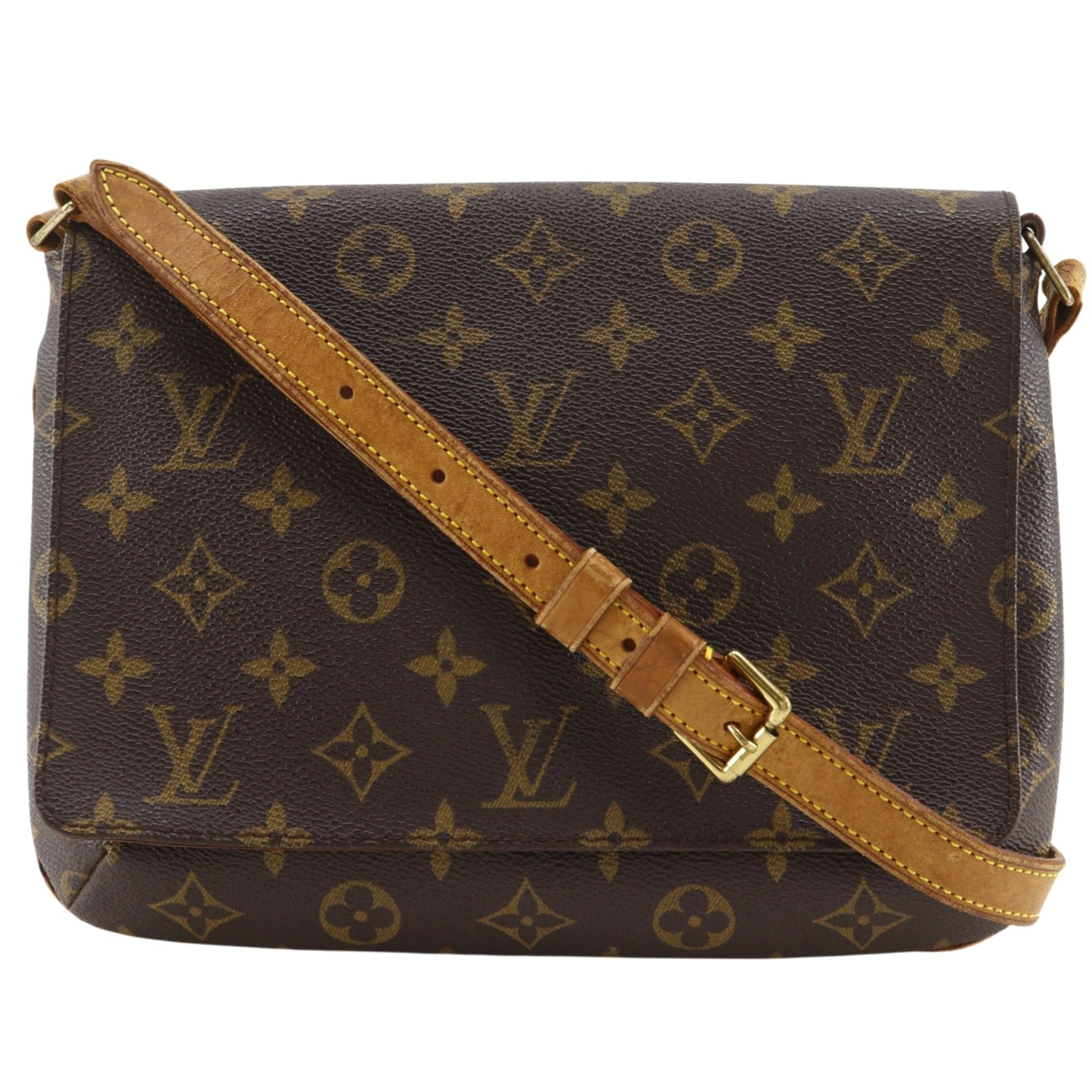 Louis Vuitton Brown Monogram Monogram Shoulder Bag (Pre-Owned)
