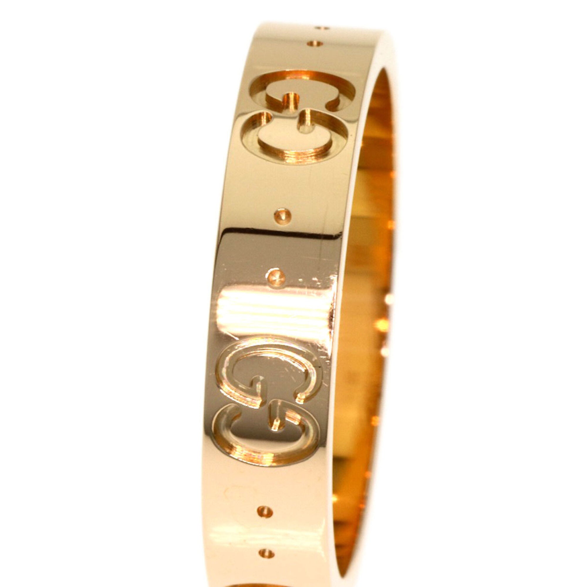 Gucci Pink Gold (18K) Band Ring (Pre-Owned)