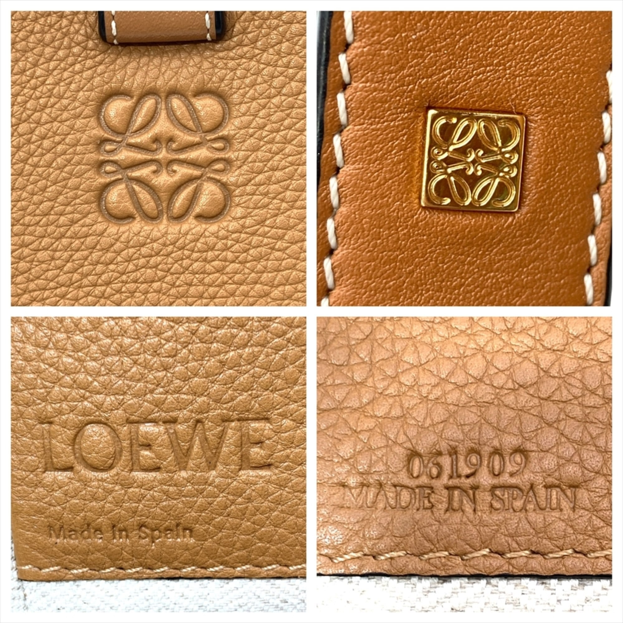 Loewe Camel Leather Shoulder Bag (Pre-Owned)