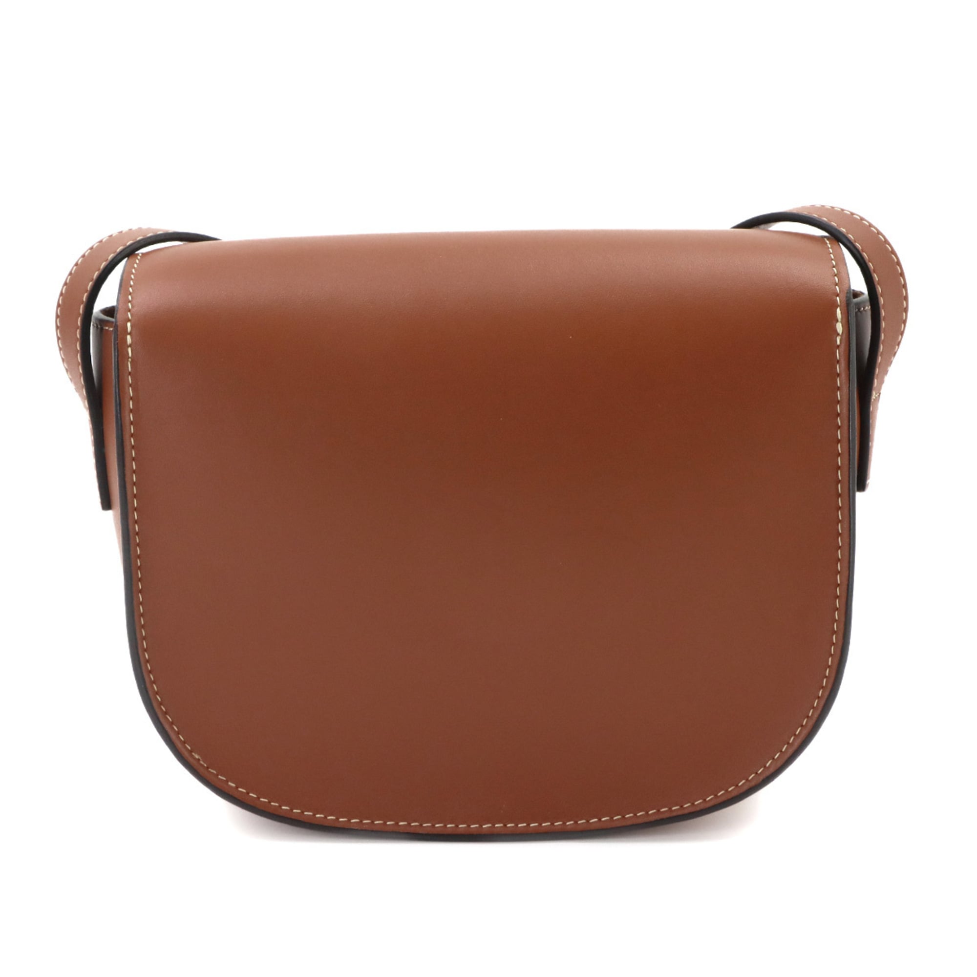 Celine Brown Leather Shoulder Bag (Pre-Owned)