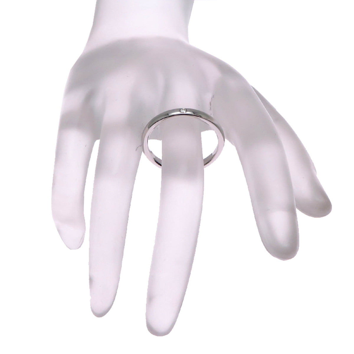 Tiffany Platinum 950 Band Ring (Pre-Owned)