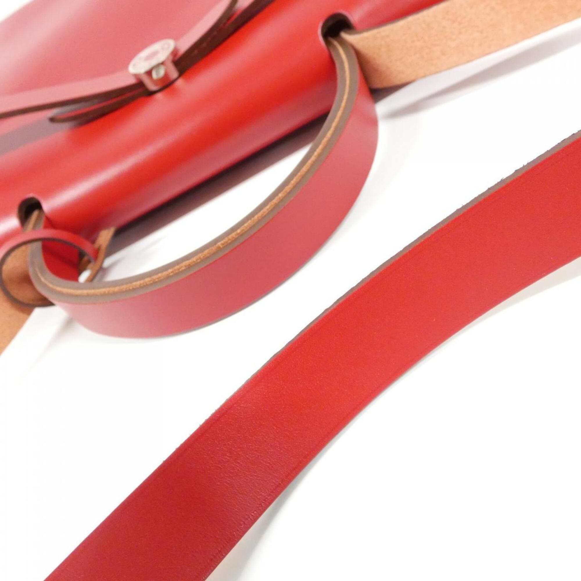 Hermes Red Color Handbag Pouch (Pre-Owned)