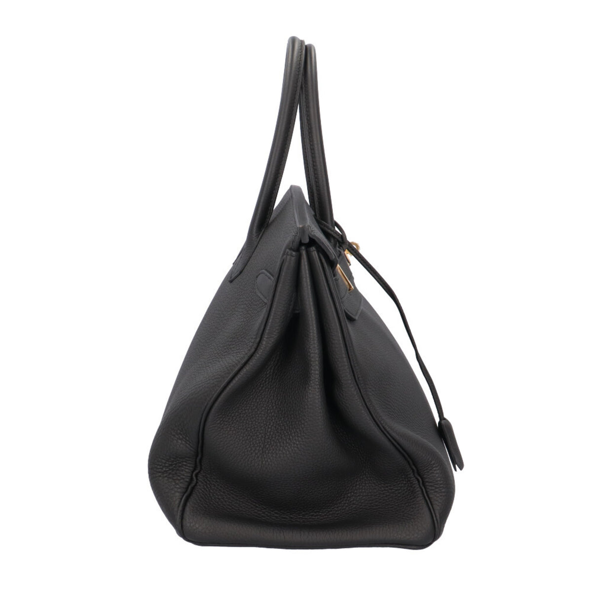 Hermes Black Togo Leather Handbag (Pre-Owned)