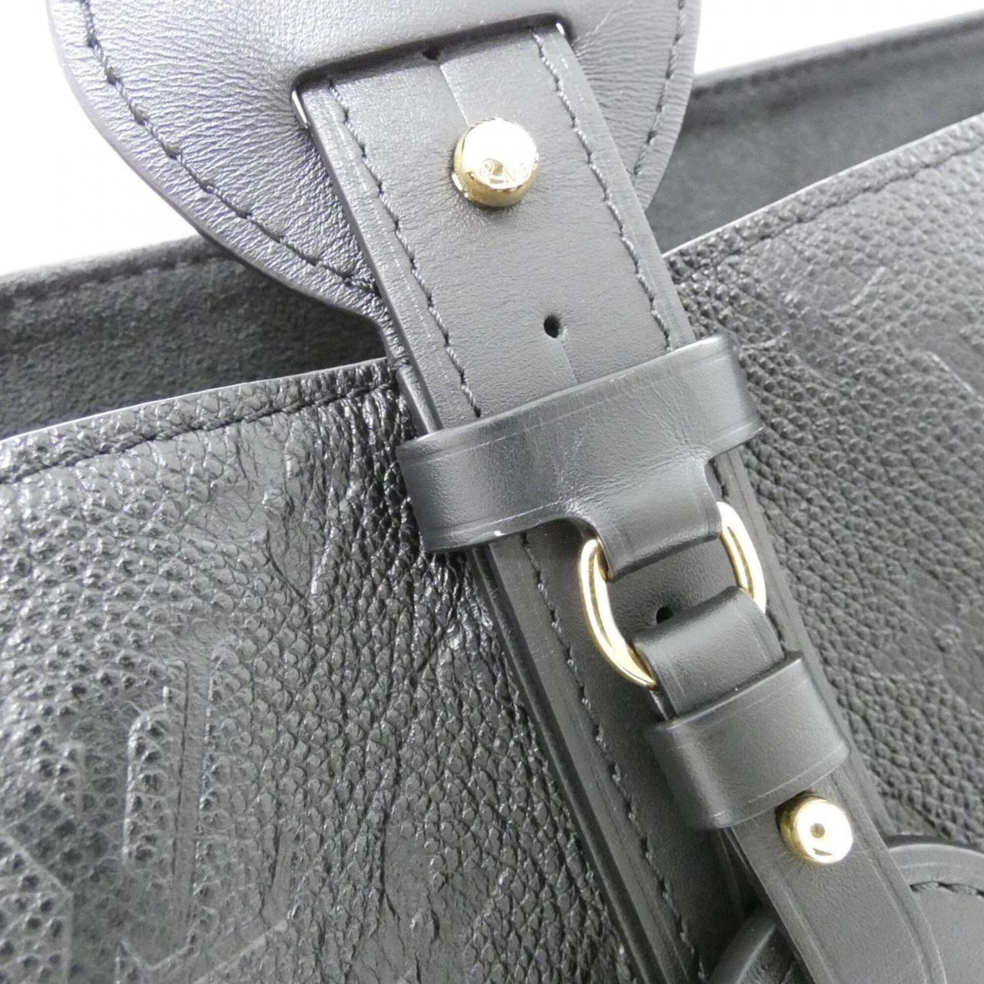 Louis Vuitton Monogram Empreinte Black Leather Shoulder Bag (Pre-Owned)